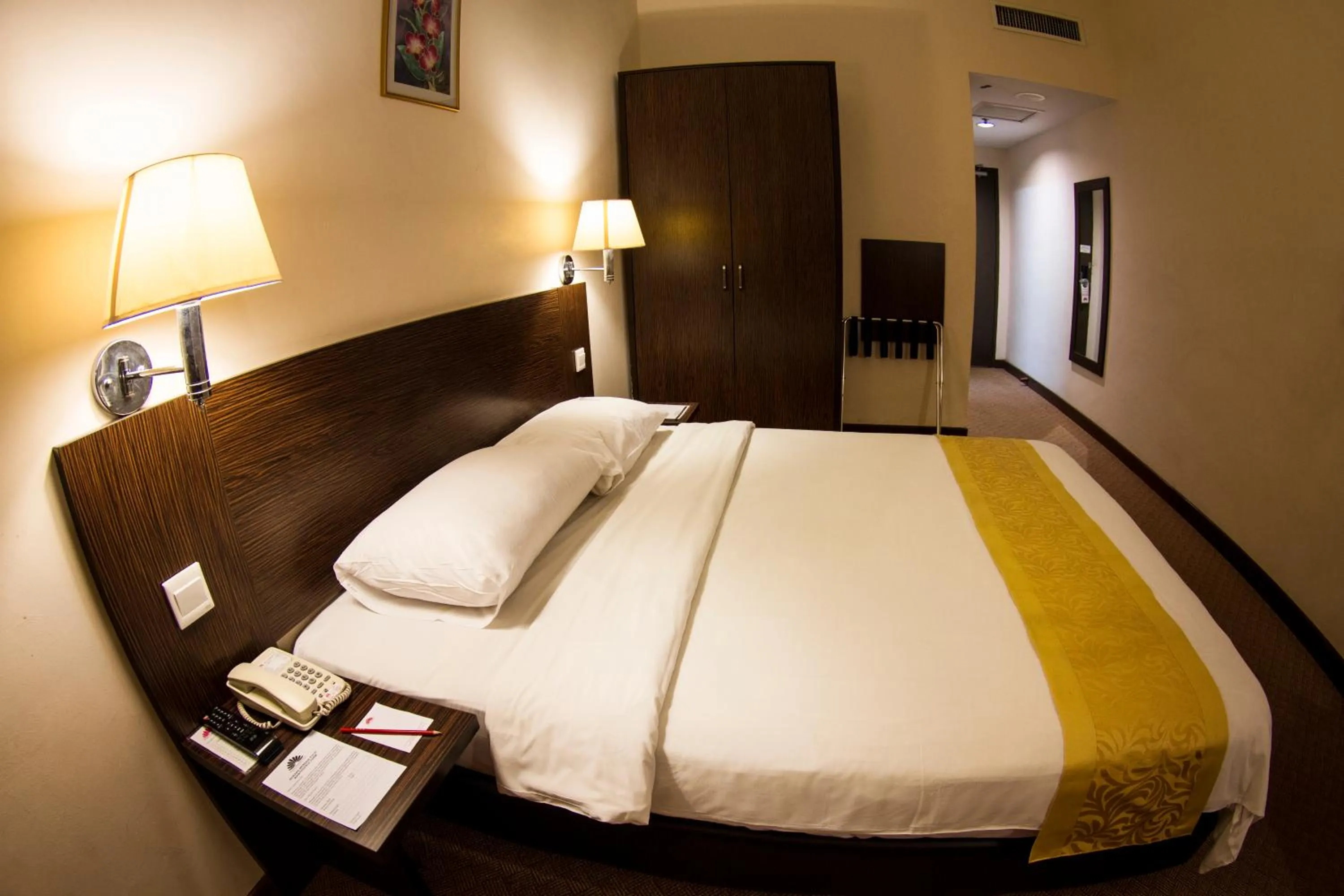 Bed in Hotel Tanjong Vista