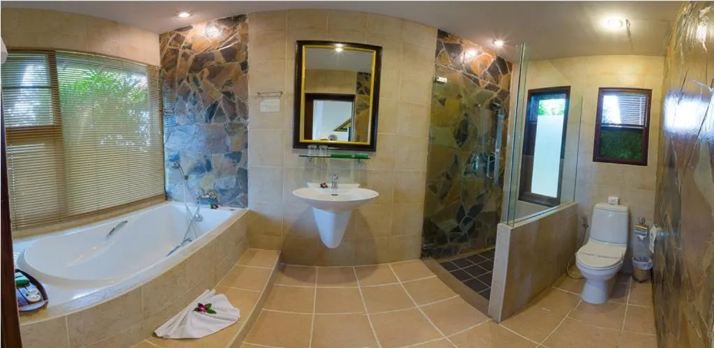 Bathroom in Golden Pine Resort and Spa