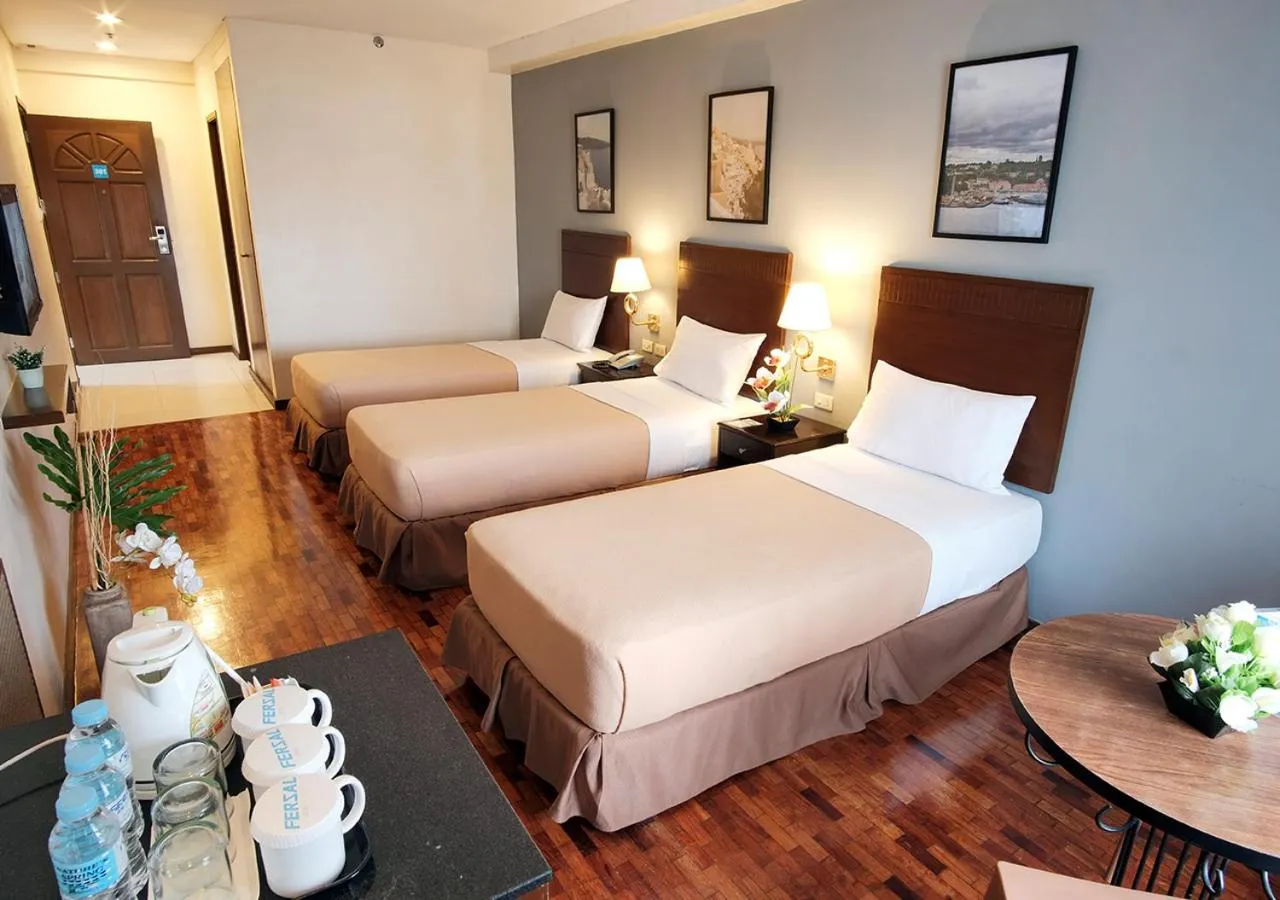 Bed in Fersal Hotel Kalayaan, Quezon City