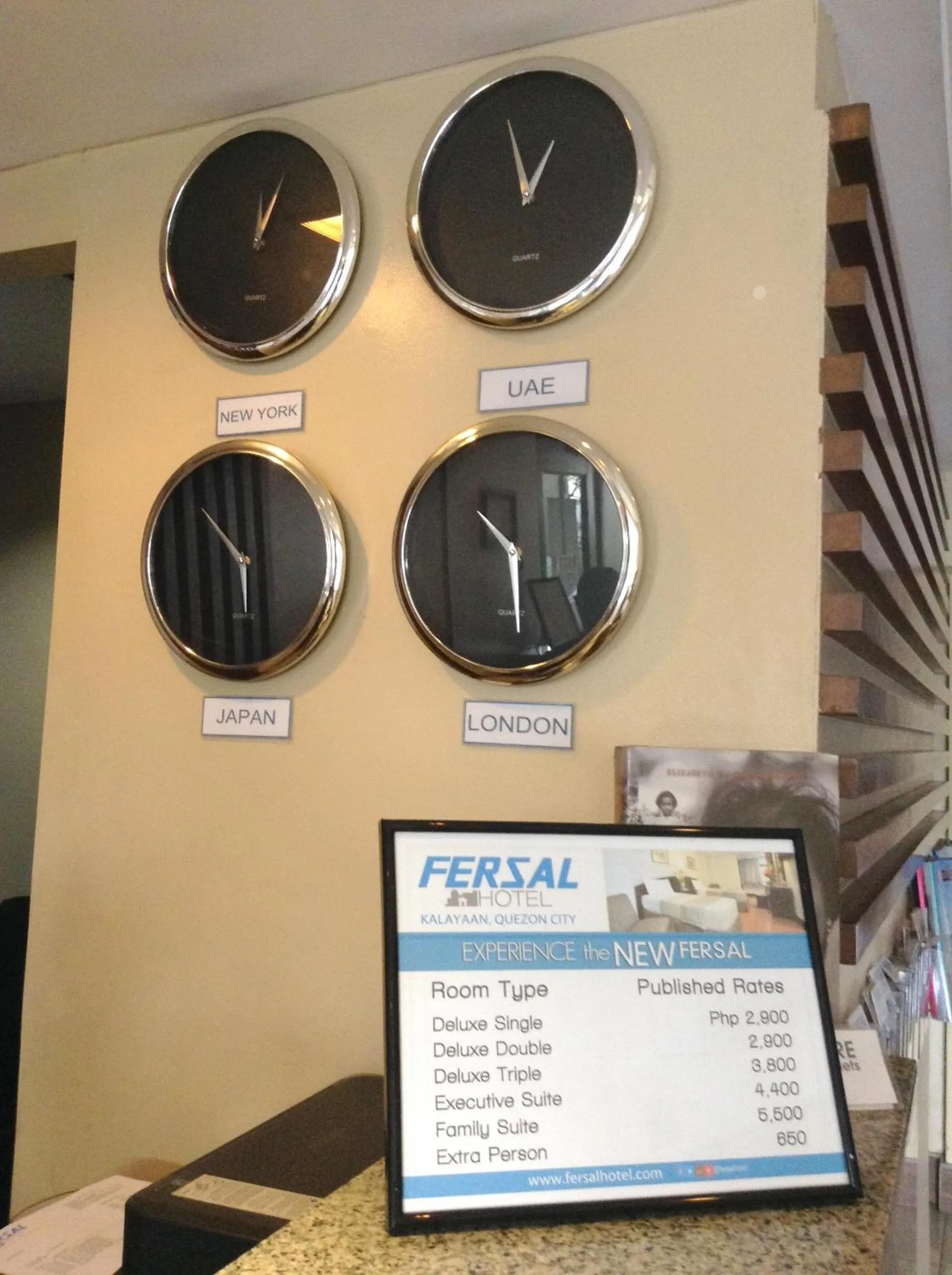 Lobby or reception in Fersal Hotel Kalayaan, Quezon City