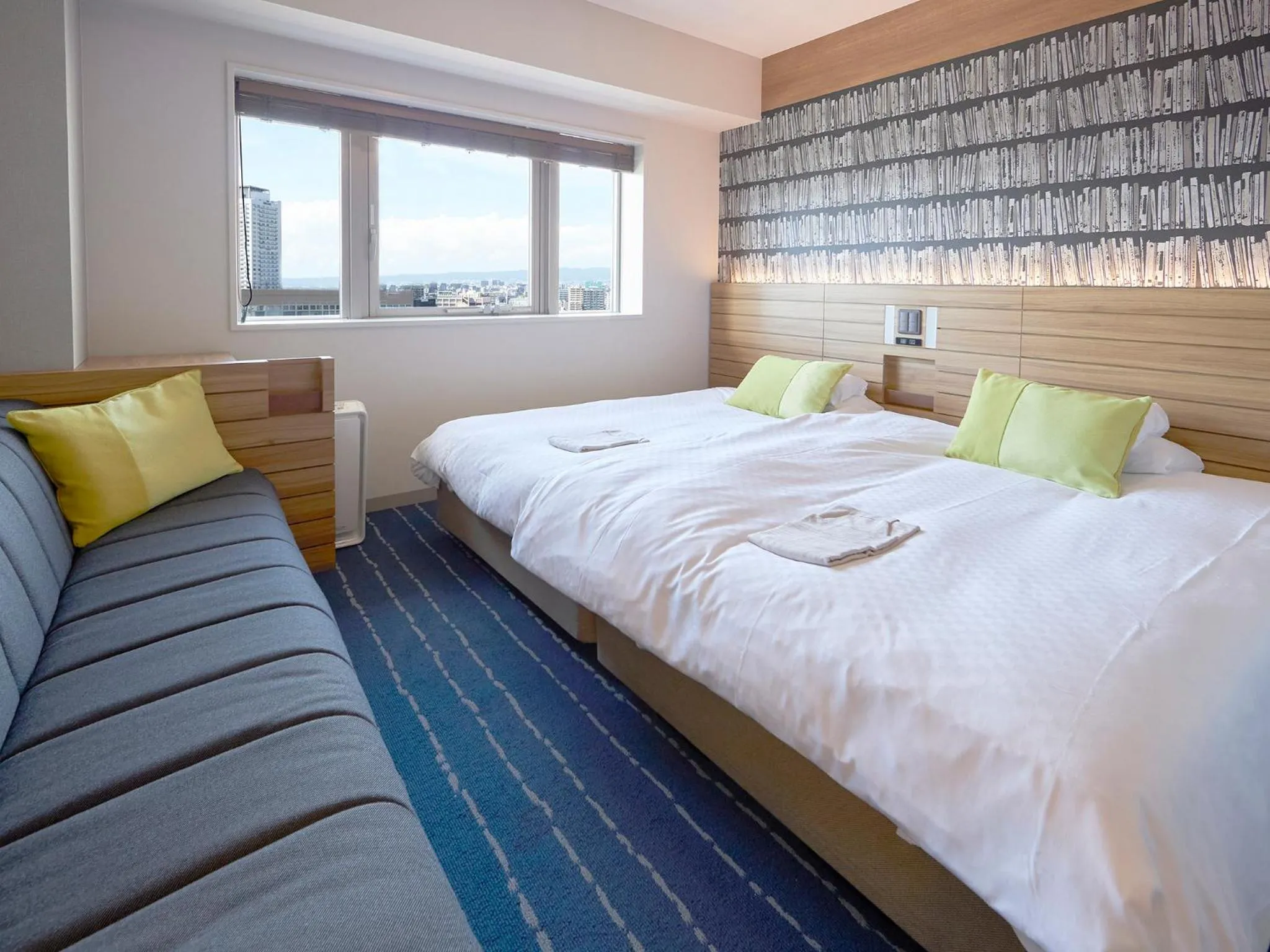 Photo of the whole room, Bed in Hearton Hotel Nishi Umeda