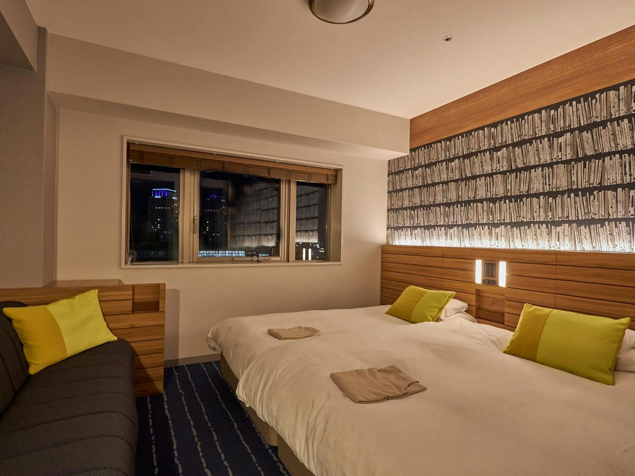 Photo of the whole room, Bed in Hearton Hotel Nishi Umeda