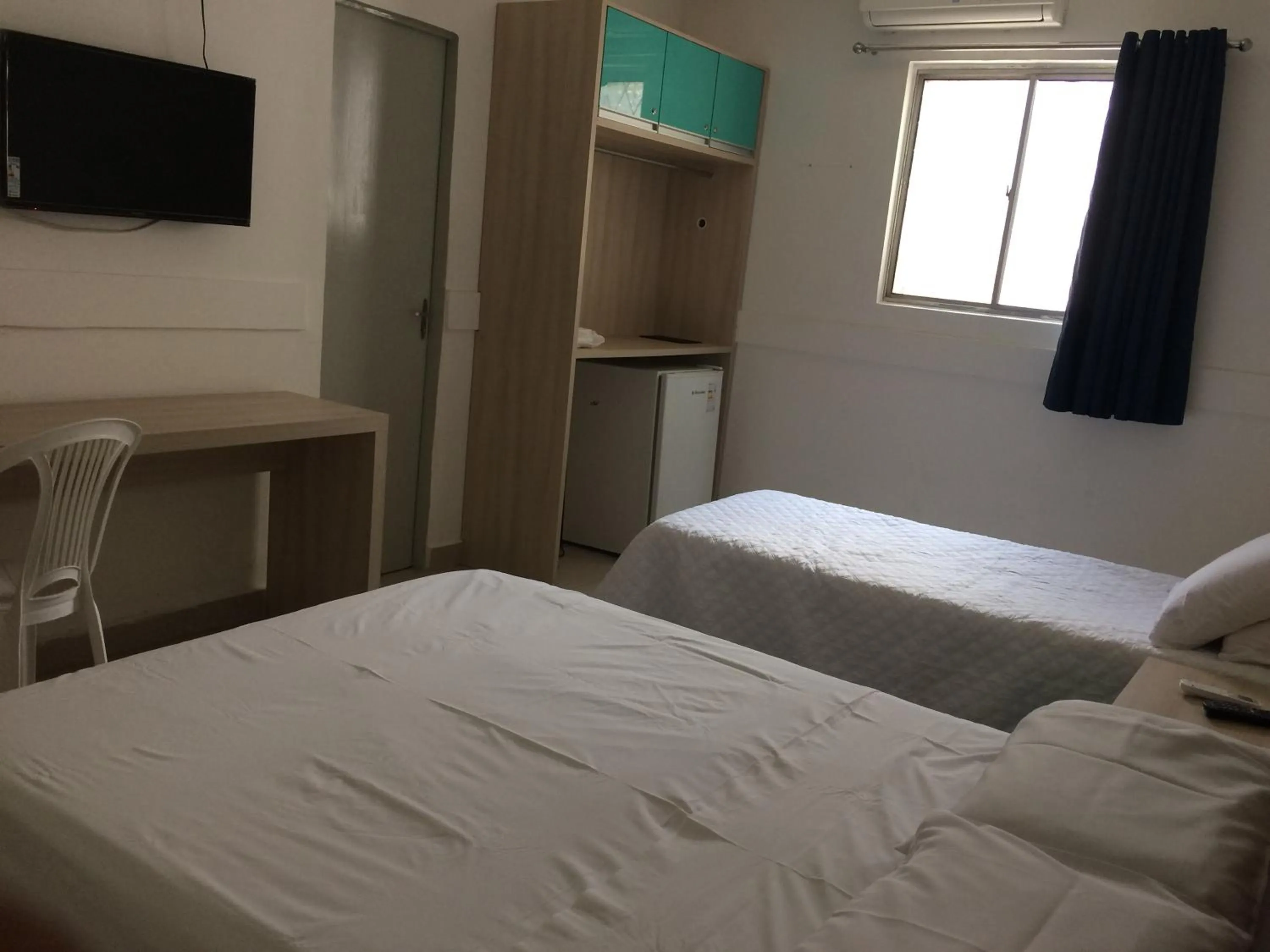 Bed in Hotel Pousada Universitária