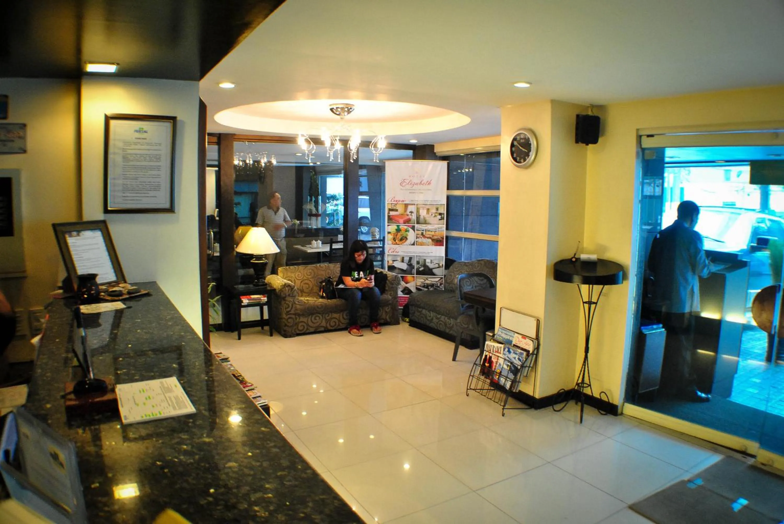 Lobby or reception in Fersal Hotel Neptune Makati