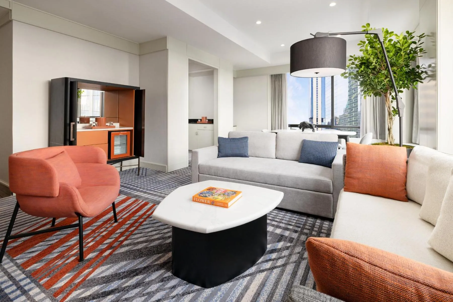 Living room in M Social Hotel New York Downtown