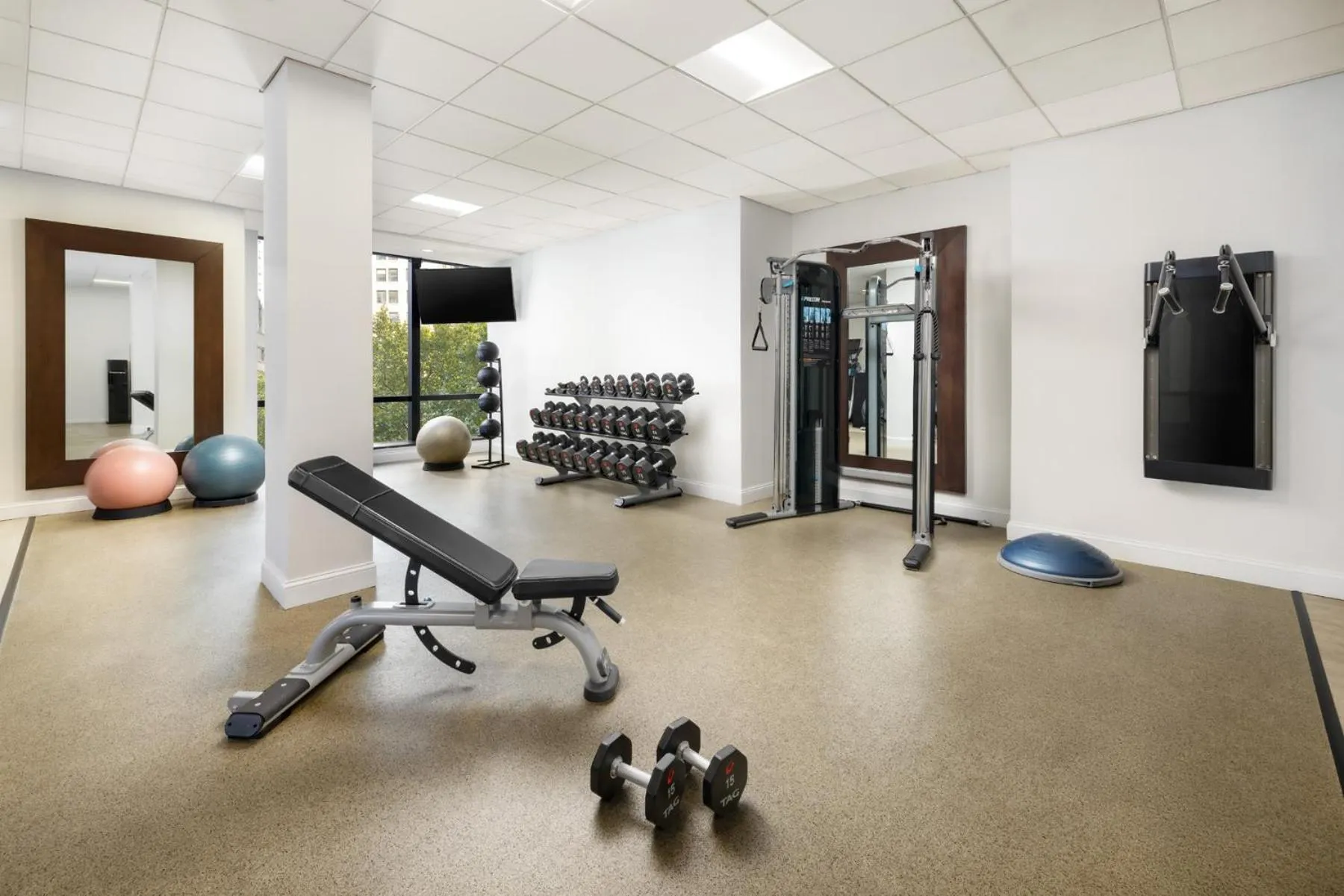 Fitness centre/facilities in M Social Hotel New York Downtown