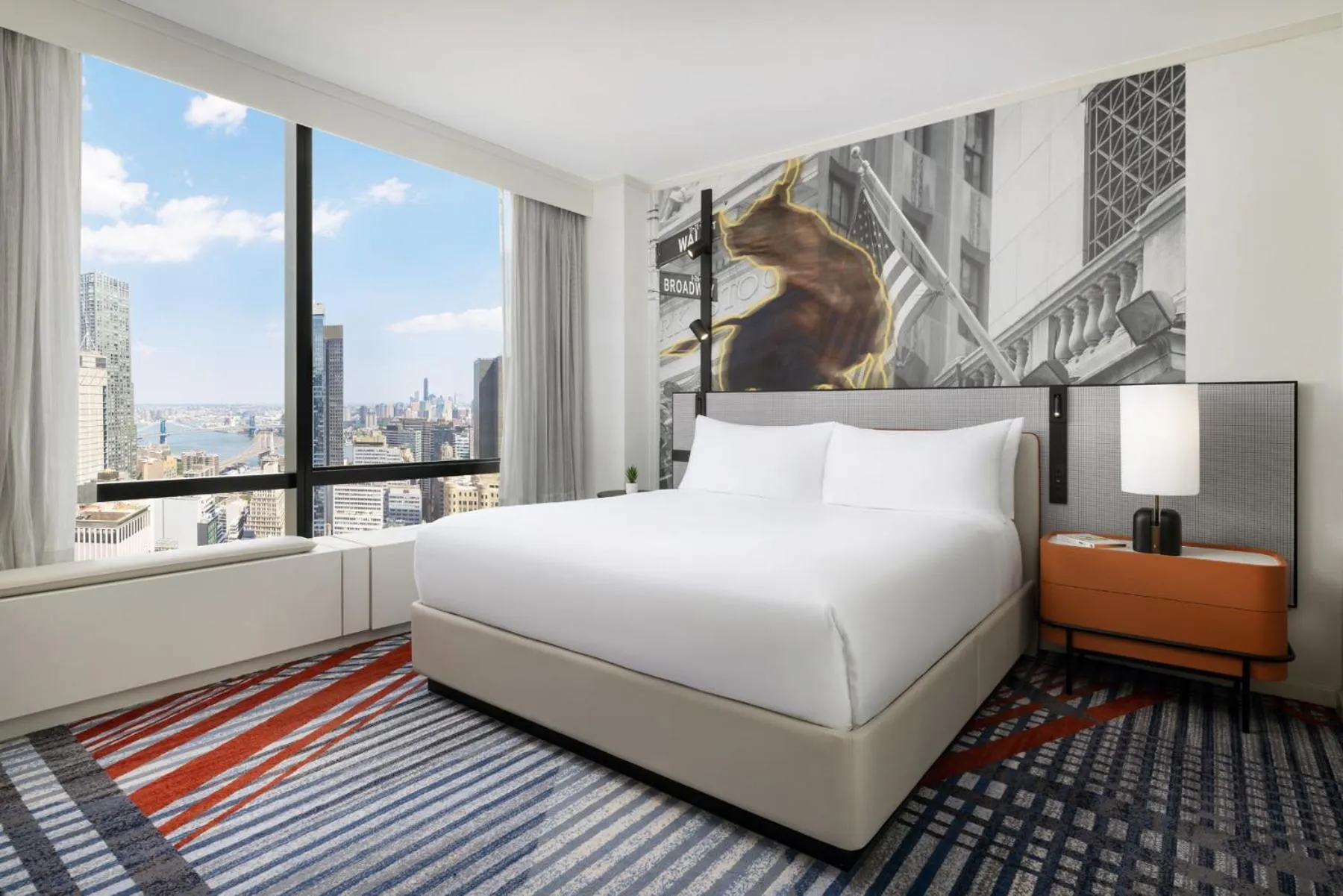 Bedroom, Bed in M Social Hotel New York Downtown