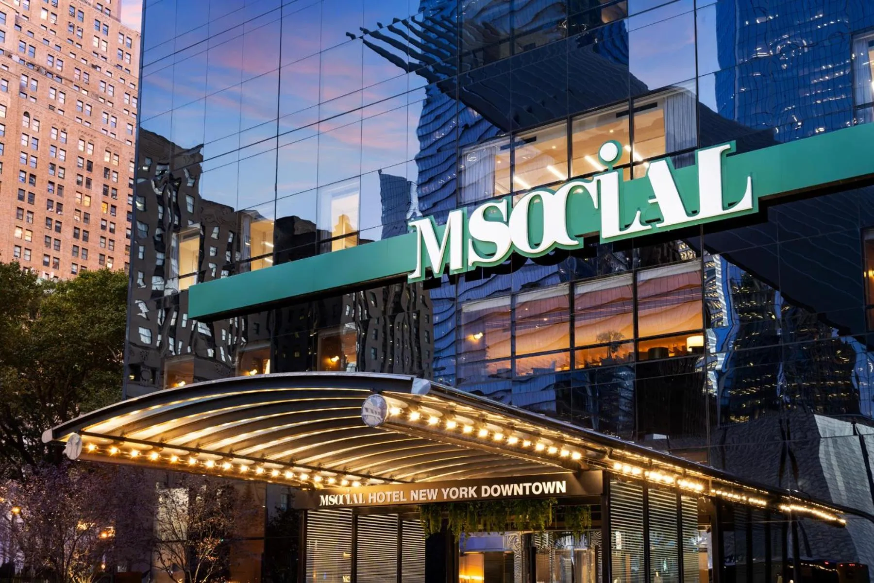 Property building in M Social Hotel New York Downtown
