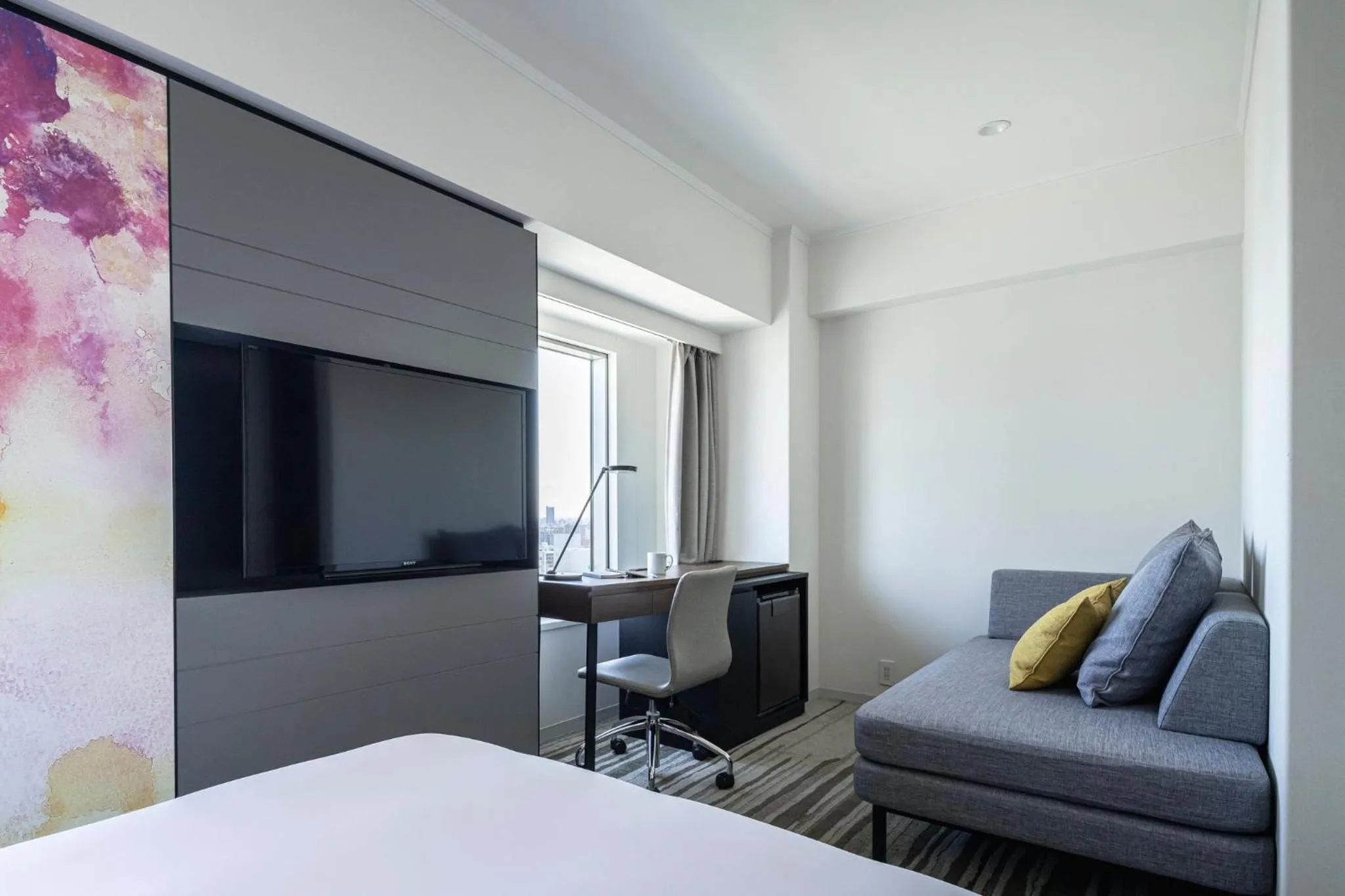 Photo of the whole room, Bed in ANA Crowne Plaza Sapporo by IHG