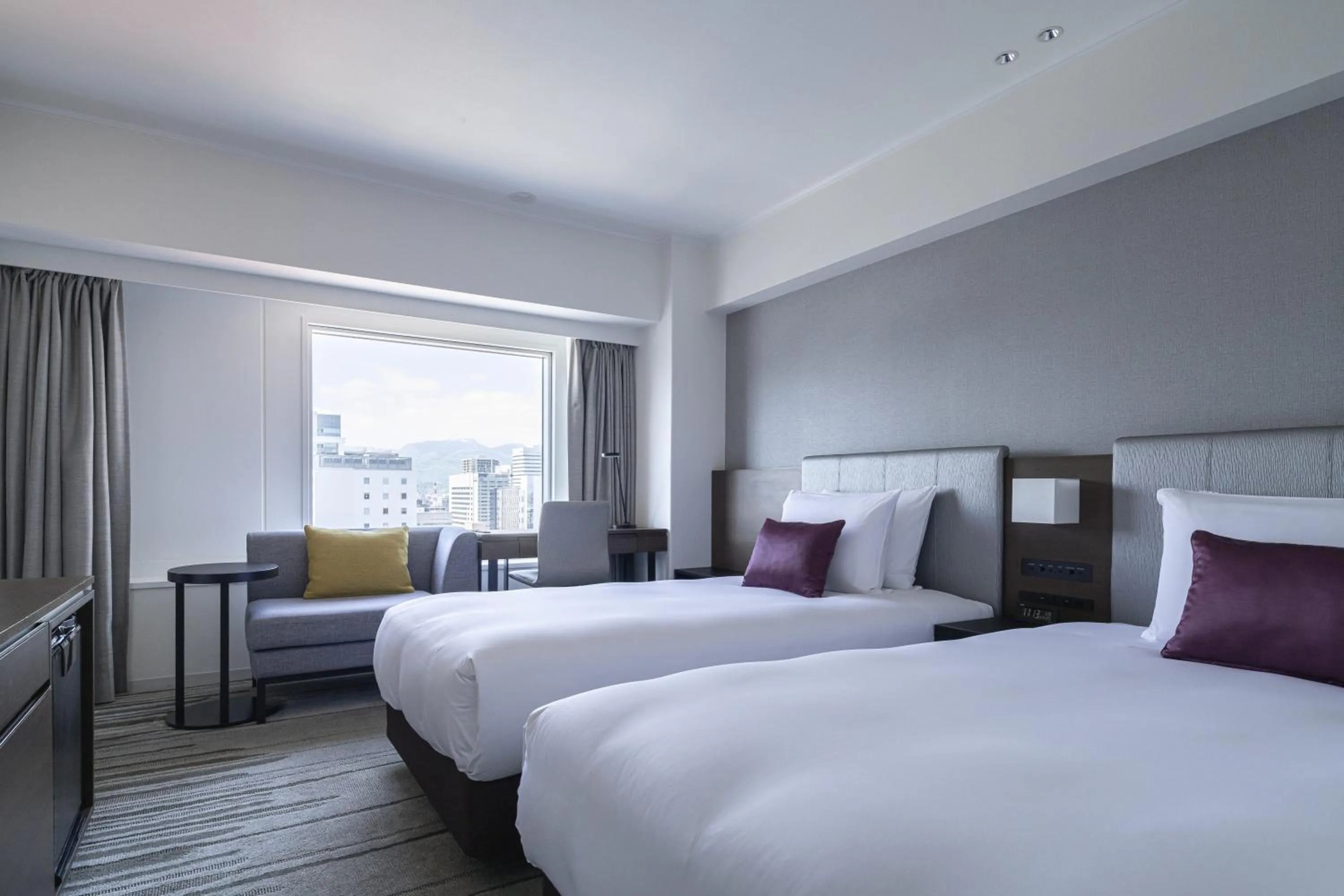 Photo of the whole room, Bed in ANA Crowne Plaza Sapporo by IHG