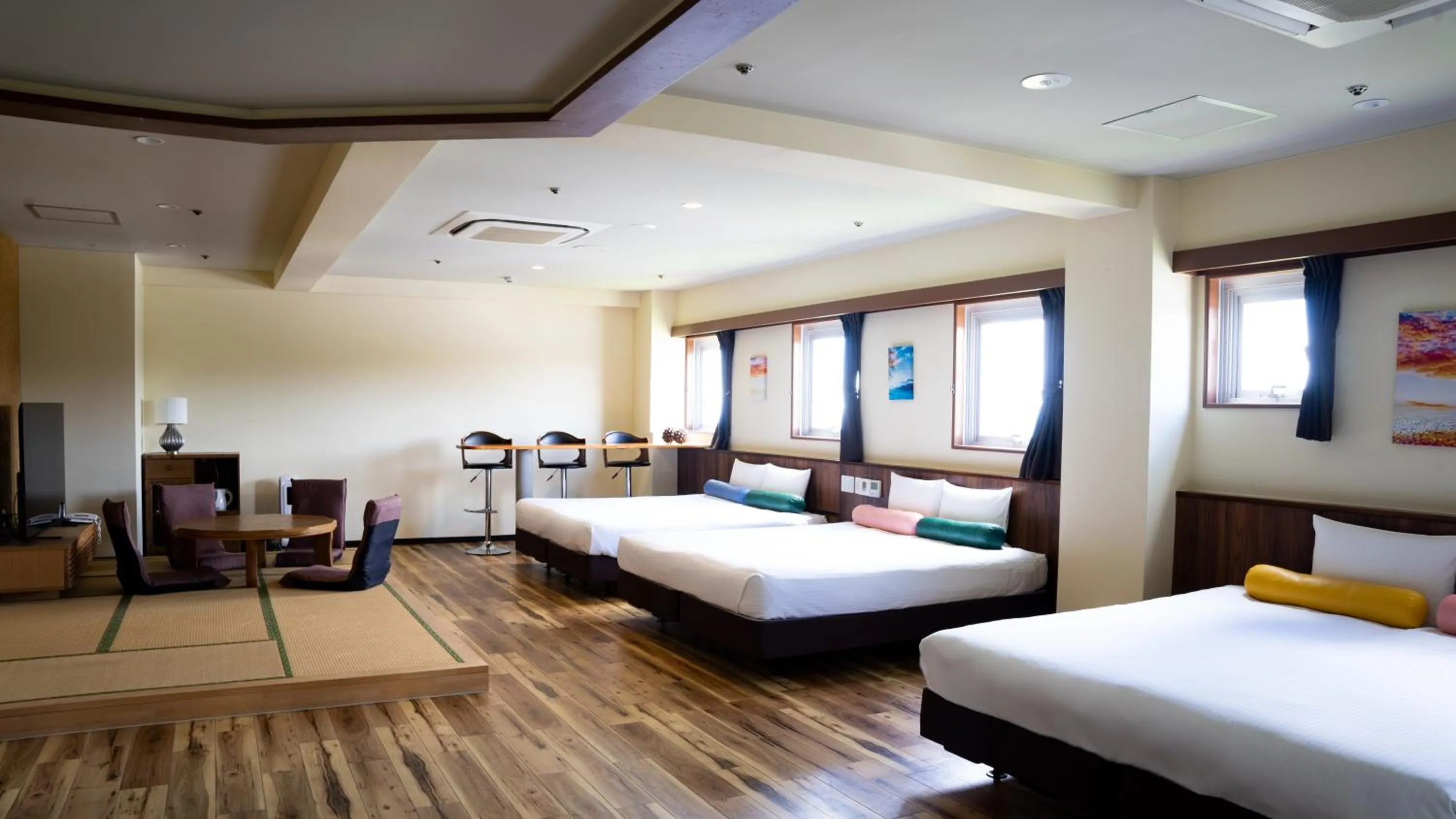 Bed in Rycom Crystal Hotel