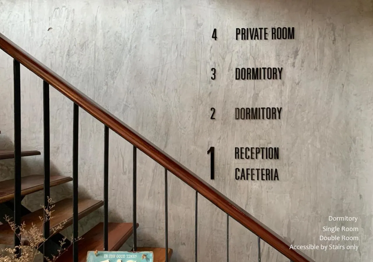 Logo/Certificate/Sign in Stay Samed Hostel