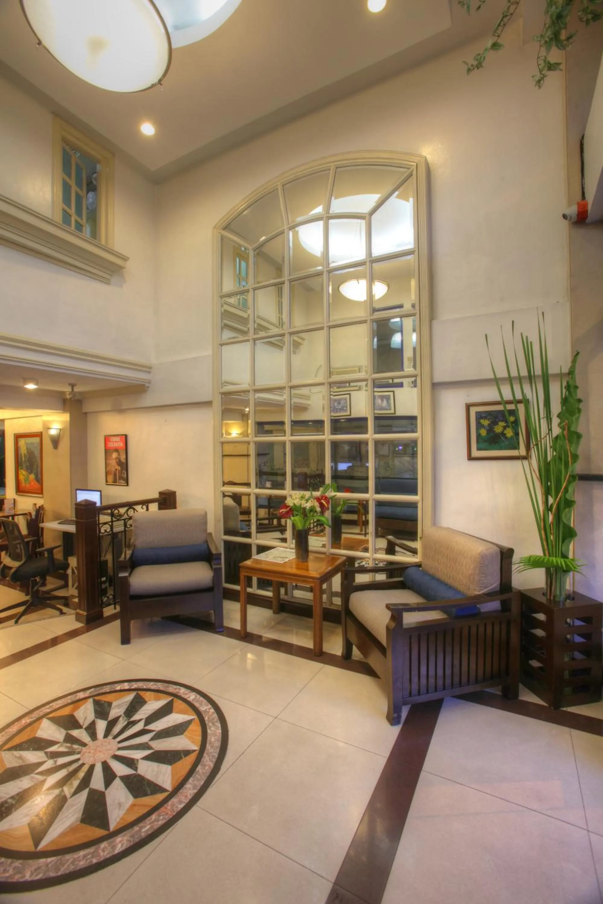 Decorative detail in Fersal Hotel - Manila