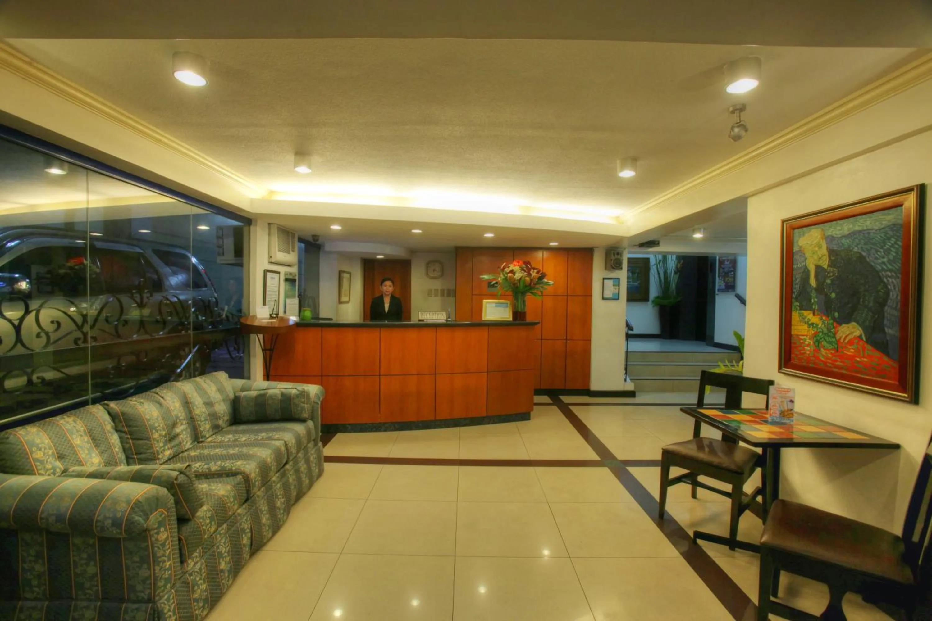 Lobby or reception in Fersal Hotel - Manila