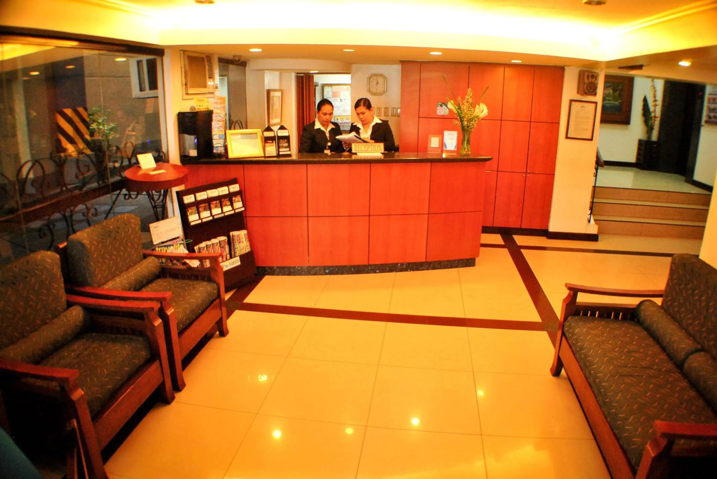Lobby or reception in Fersal Hotel - Manila