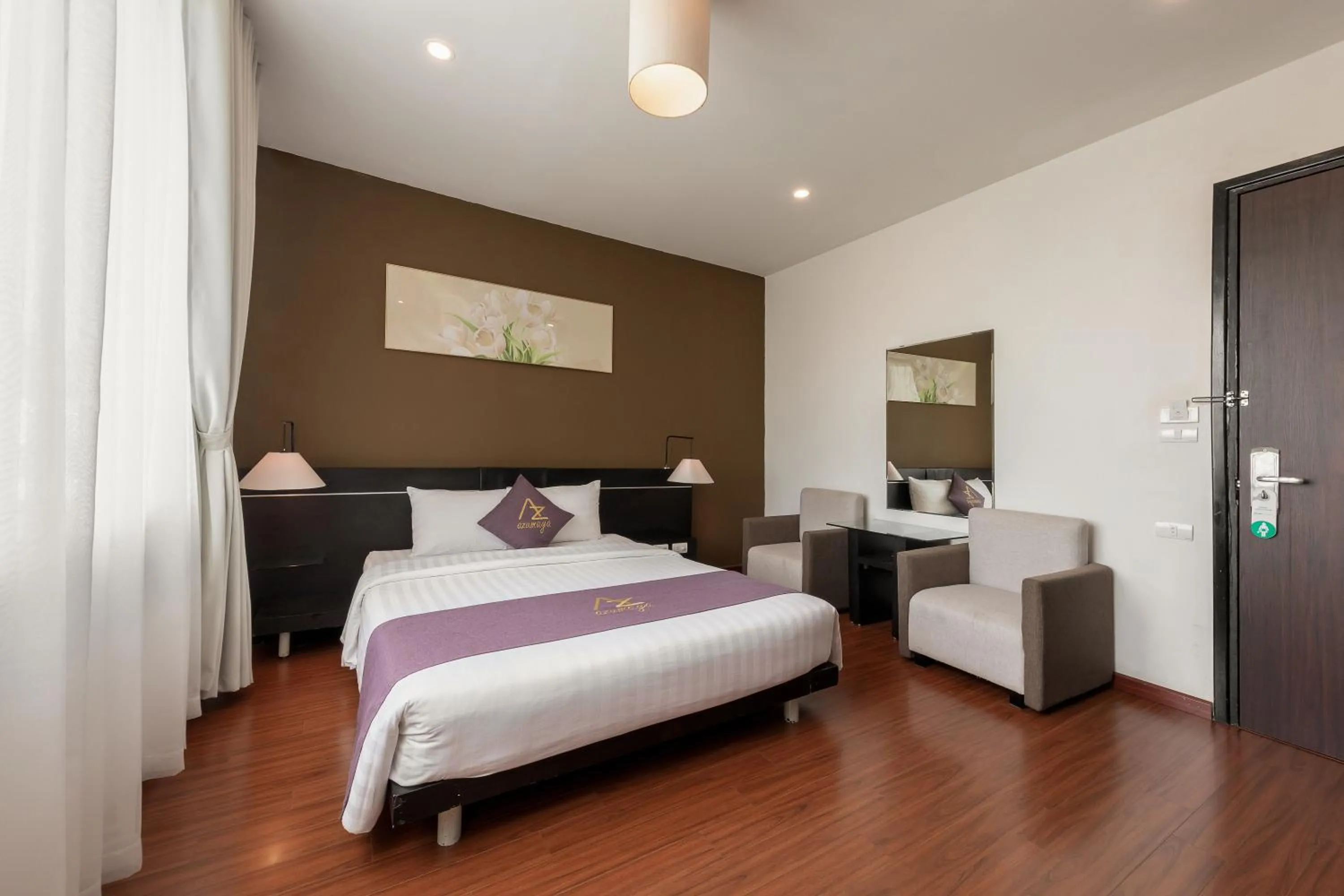 Bed in Azumaya Hotel Hai Ba Trung 1