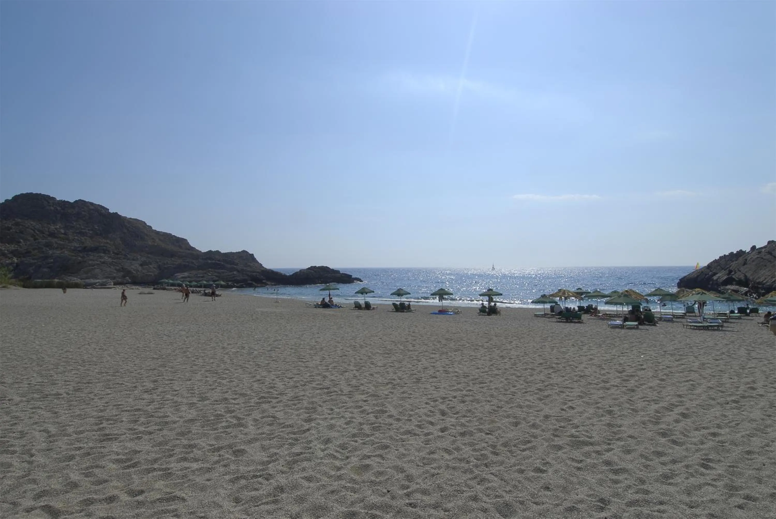 Beach in Ammoudi Hotel