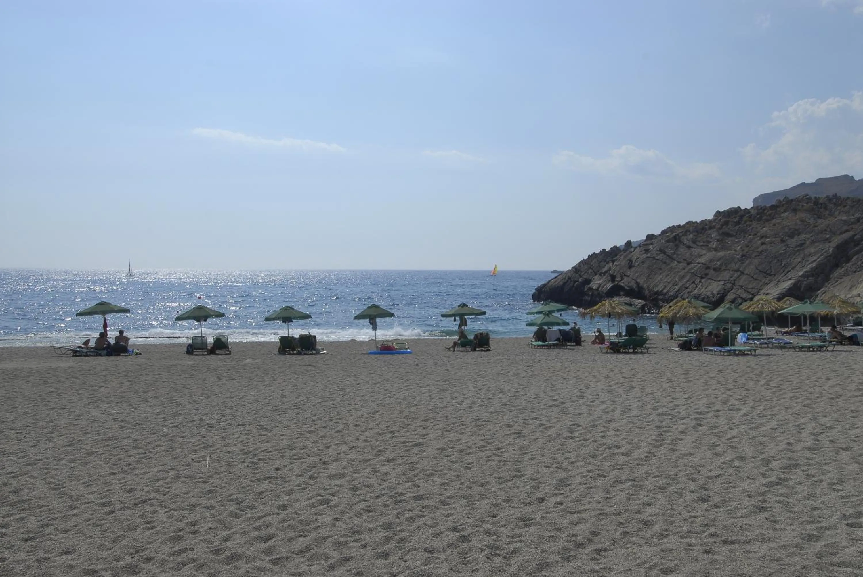 Beach in Ammoudi Hotel