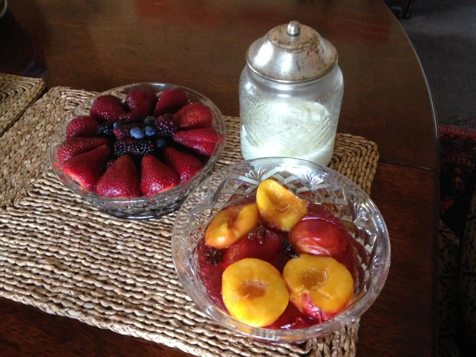 Food close-up in Cobden Garden