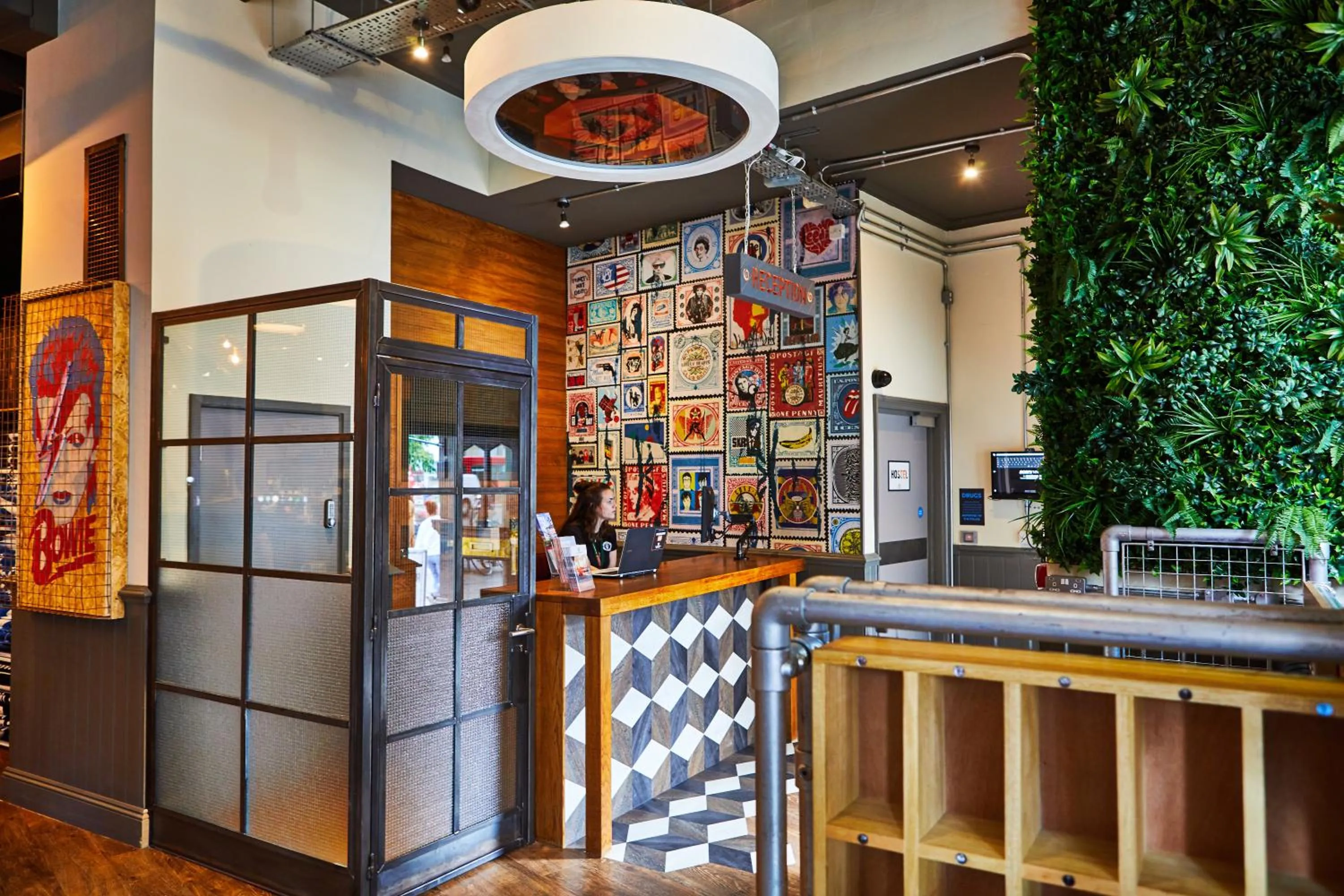 Lobby or reception in St Christopher's Inn Hammersmith