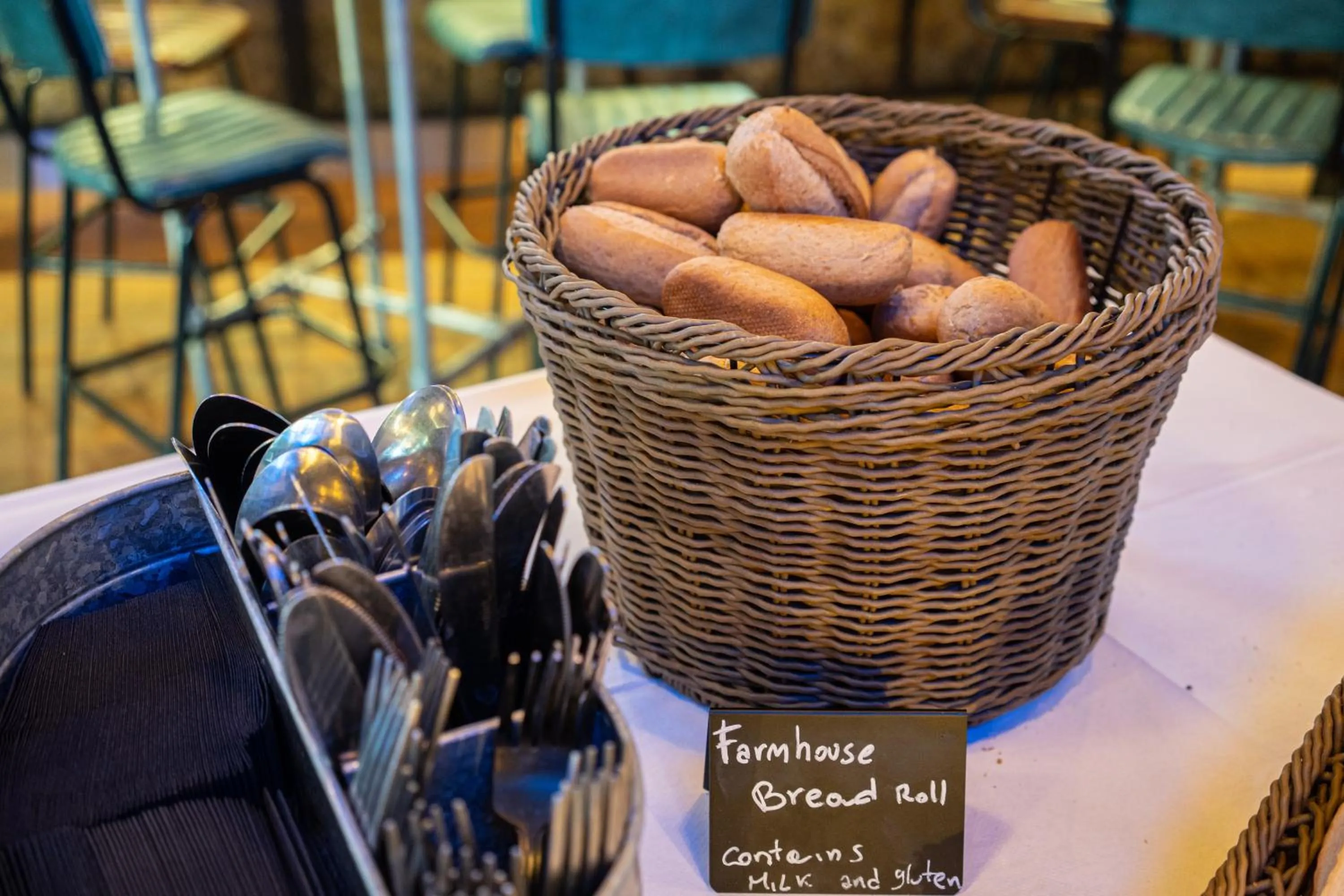 Breakfast in St Christopher's Inn Hammersmith