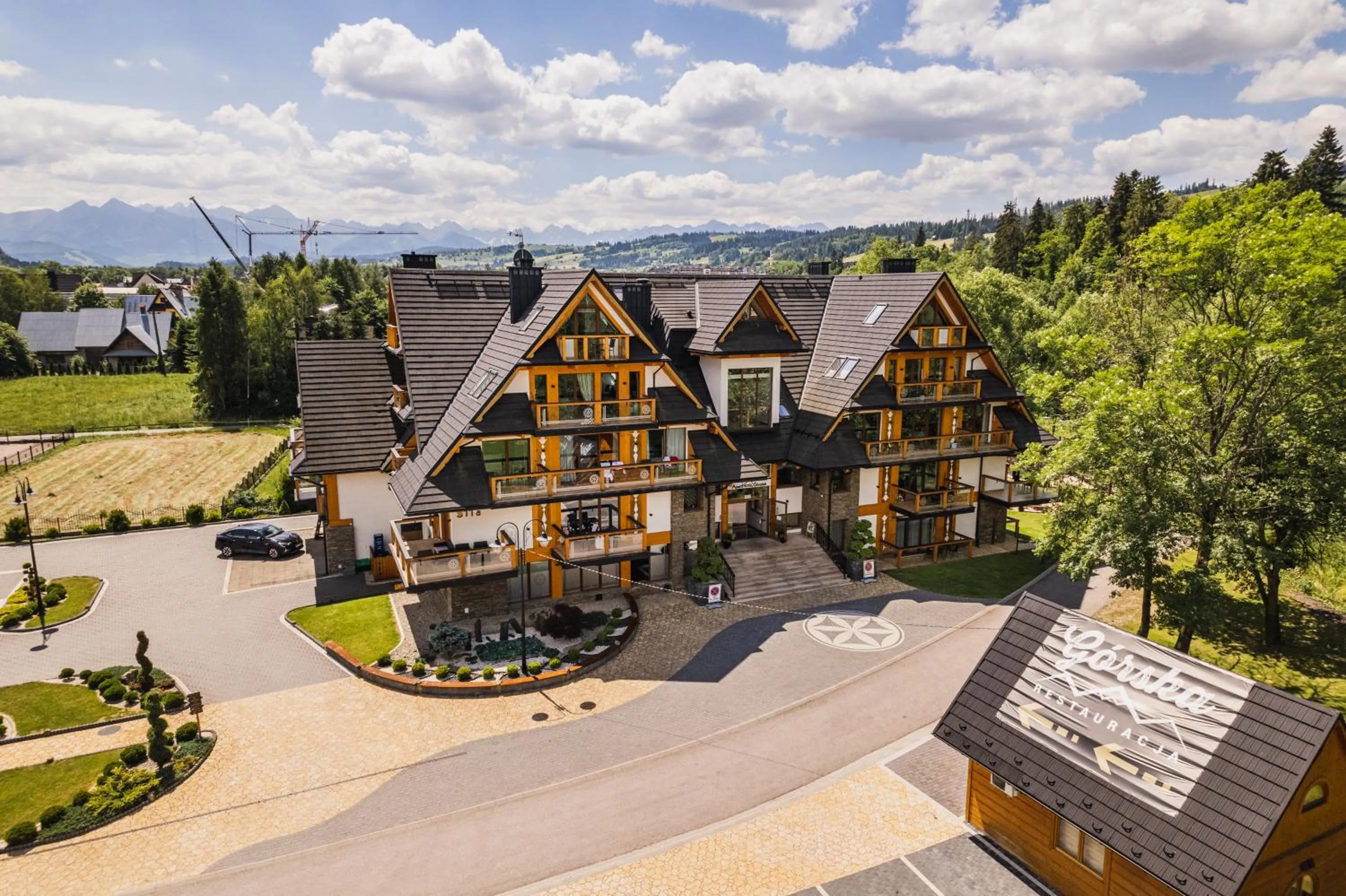 Property building in Aparthotel Góralski Spa & Restaurant