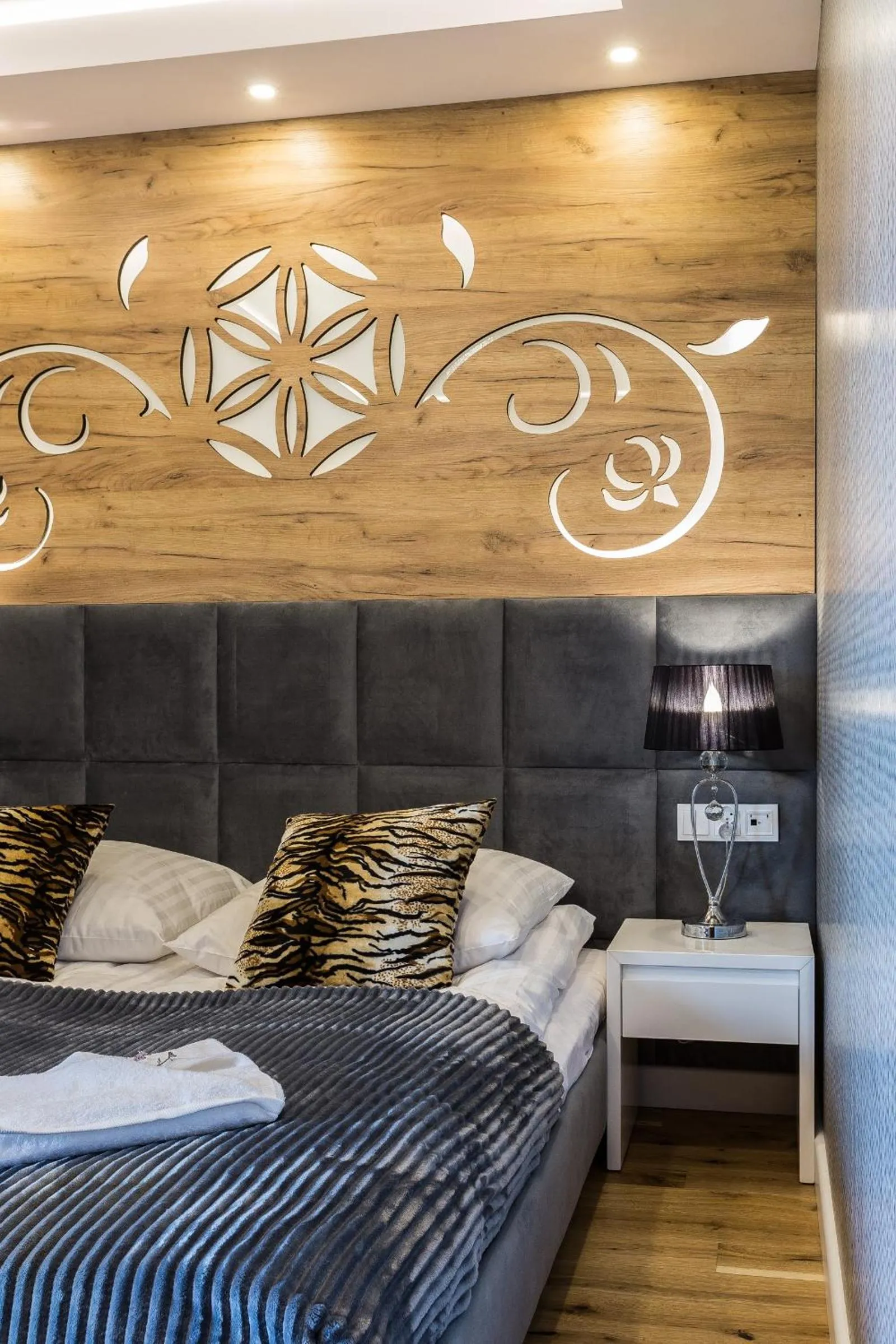 Bedroom, Bed in Aparthotel Góralski Spa & Restaurant