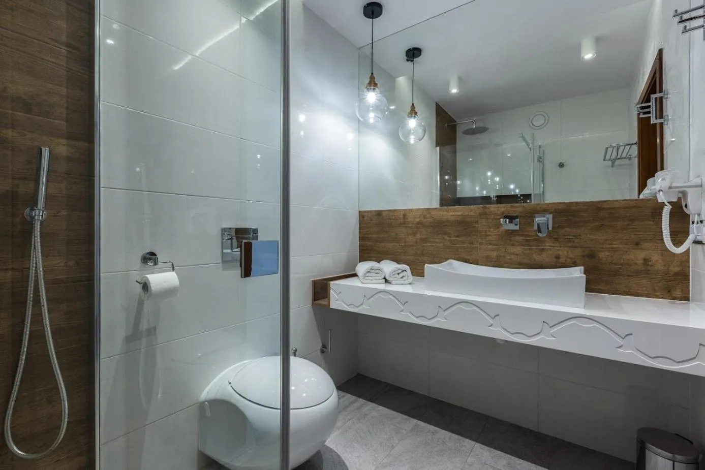 Bathroom in Aparthotel Góralski Spa & Restaurant