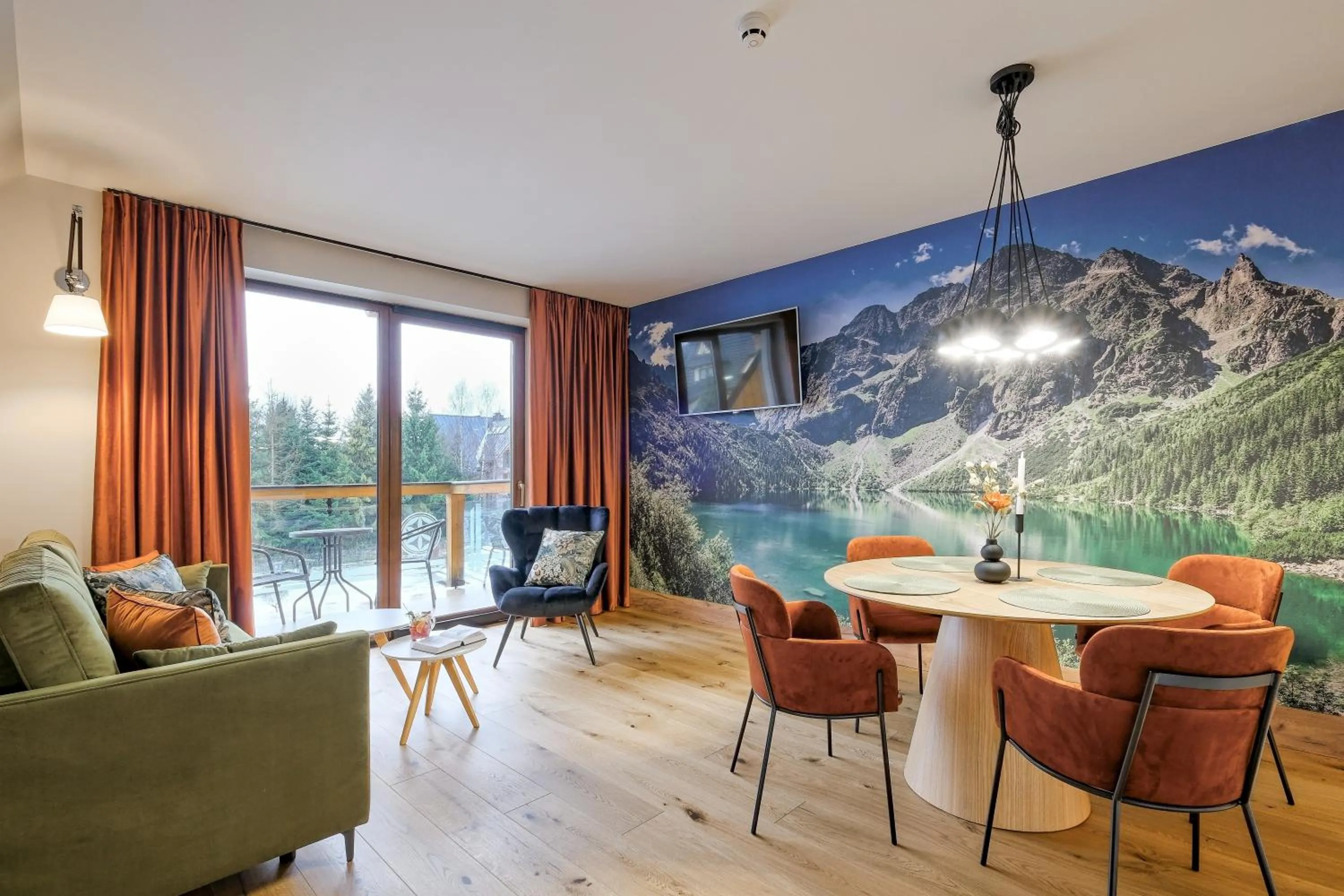 Living room in Aparthotel Góralski Spa & Restaurant