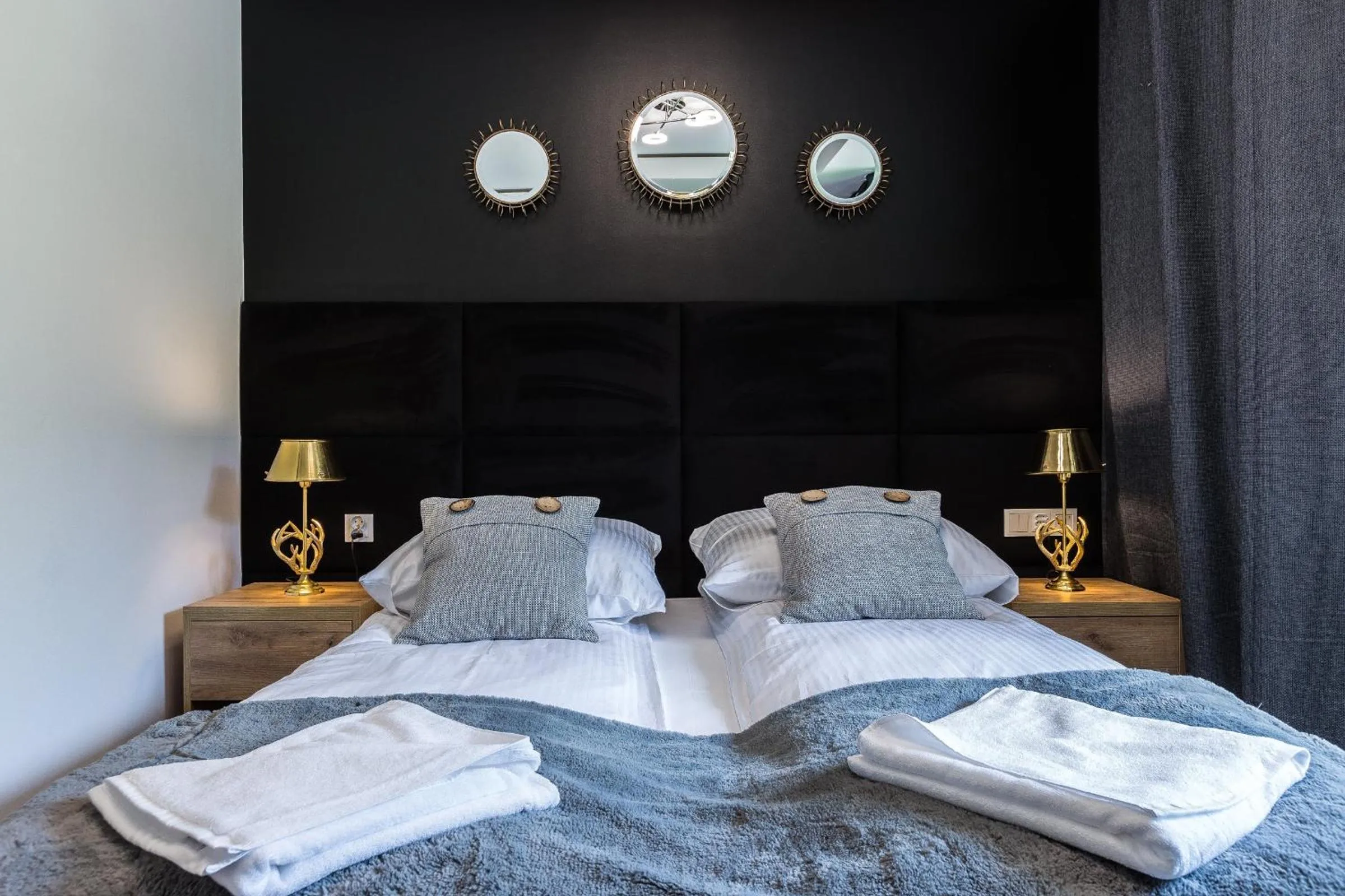 Bedroom, Bed in Aparthotel Góralski Spa & Restaurant