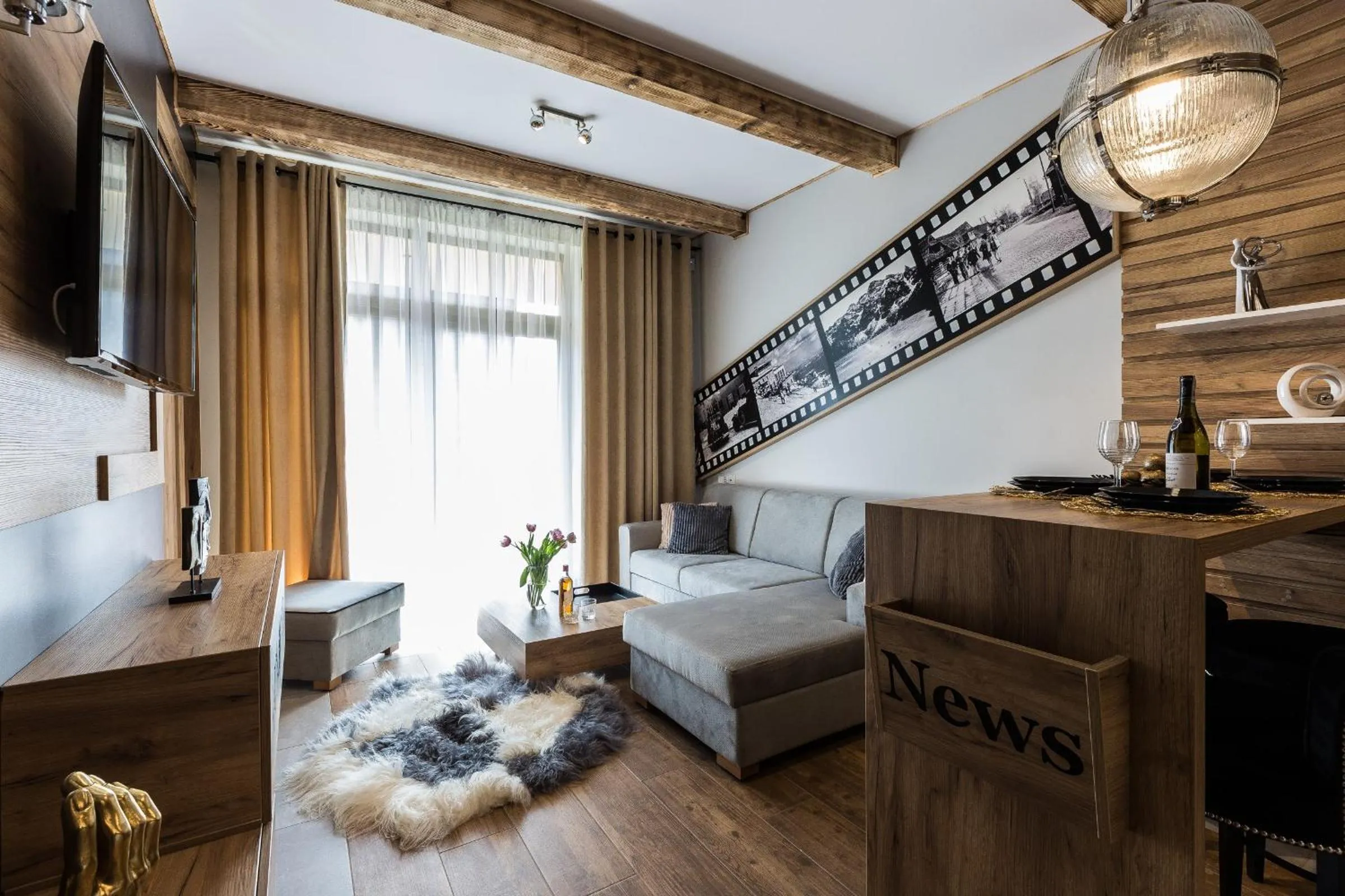 Living room in Aparthotel Góralski Spa & Restaurant