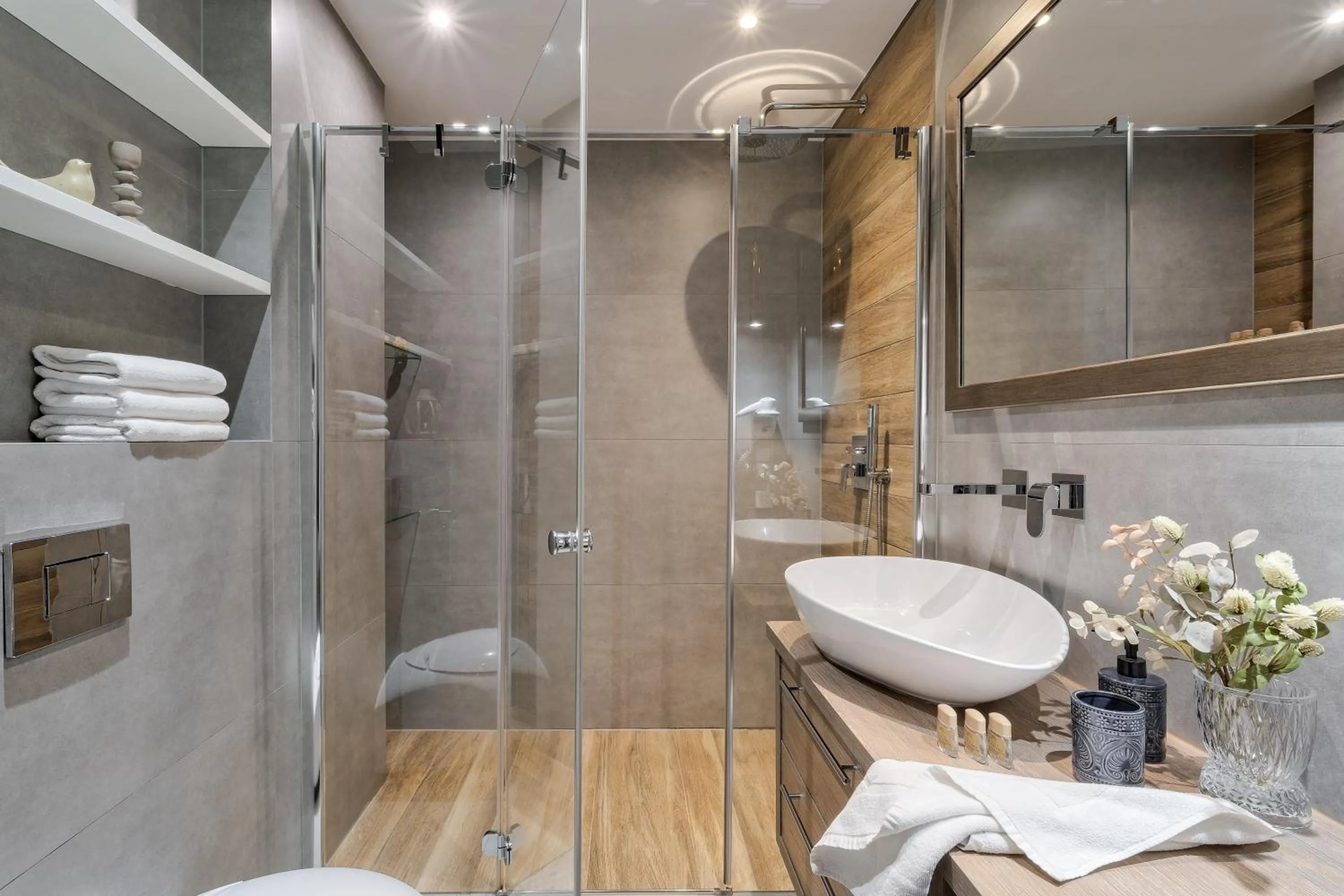 Shower in Aparthotel Góralski Spa & Restaurant