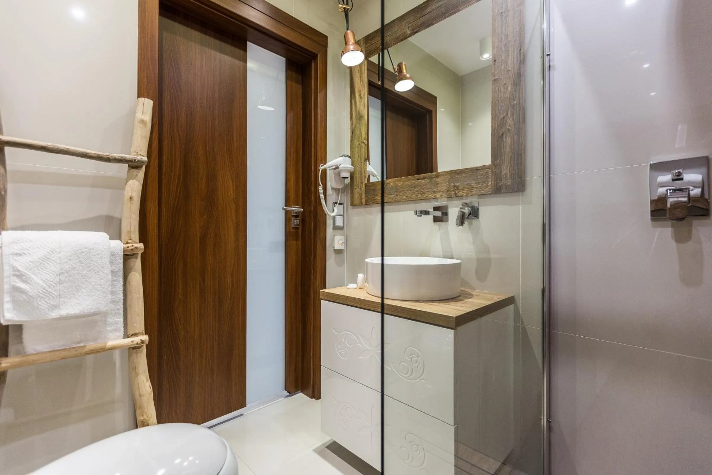 Shower in Aparthotel Góralski Spa & Restaurant