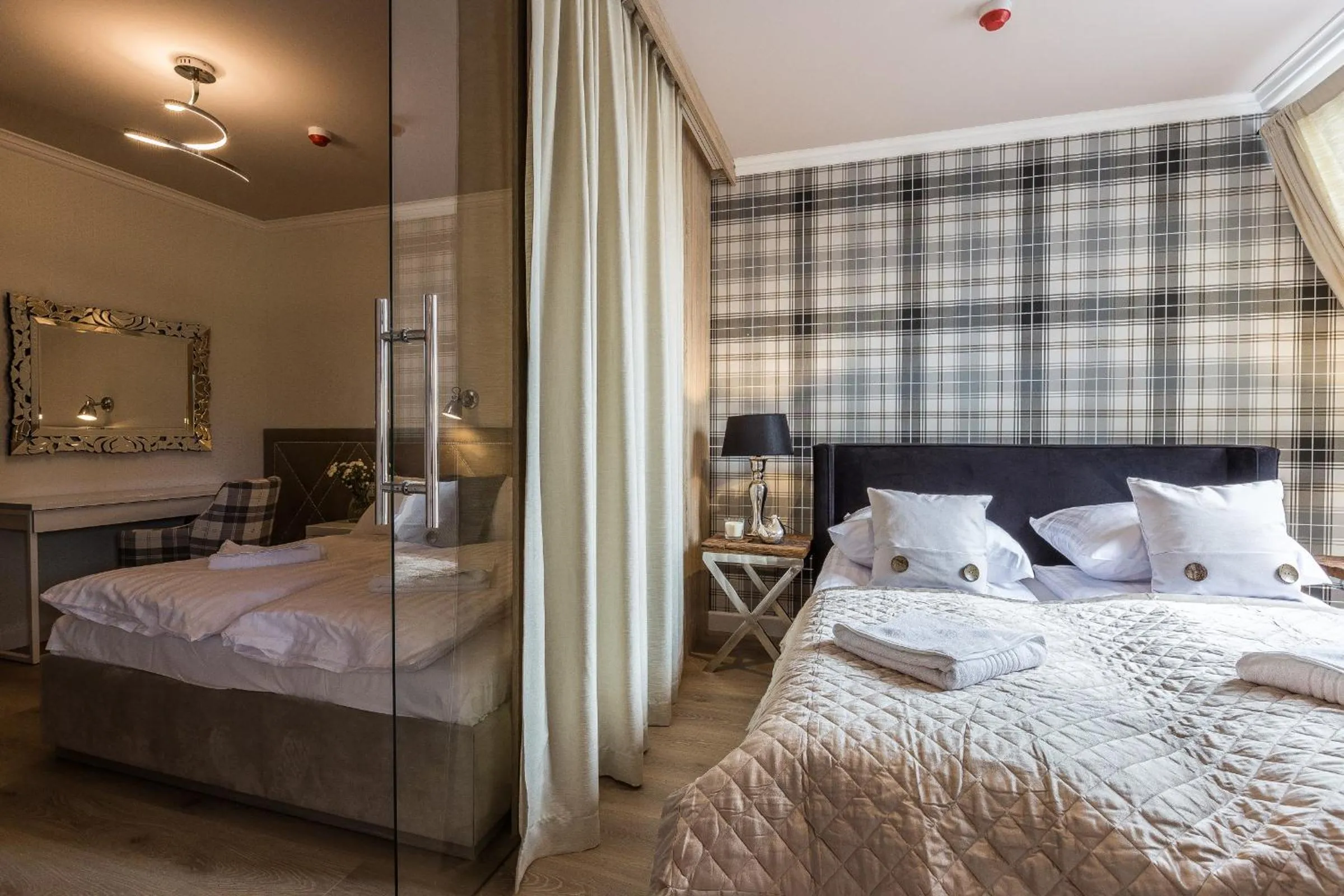 Bedroom, Bed in Aparthotel Góralski Spa & Restaurant