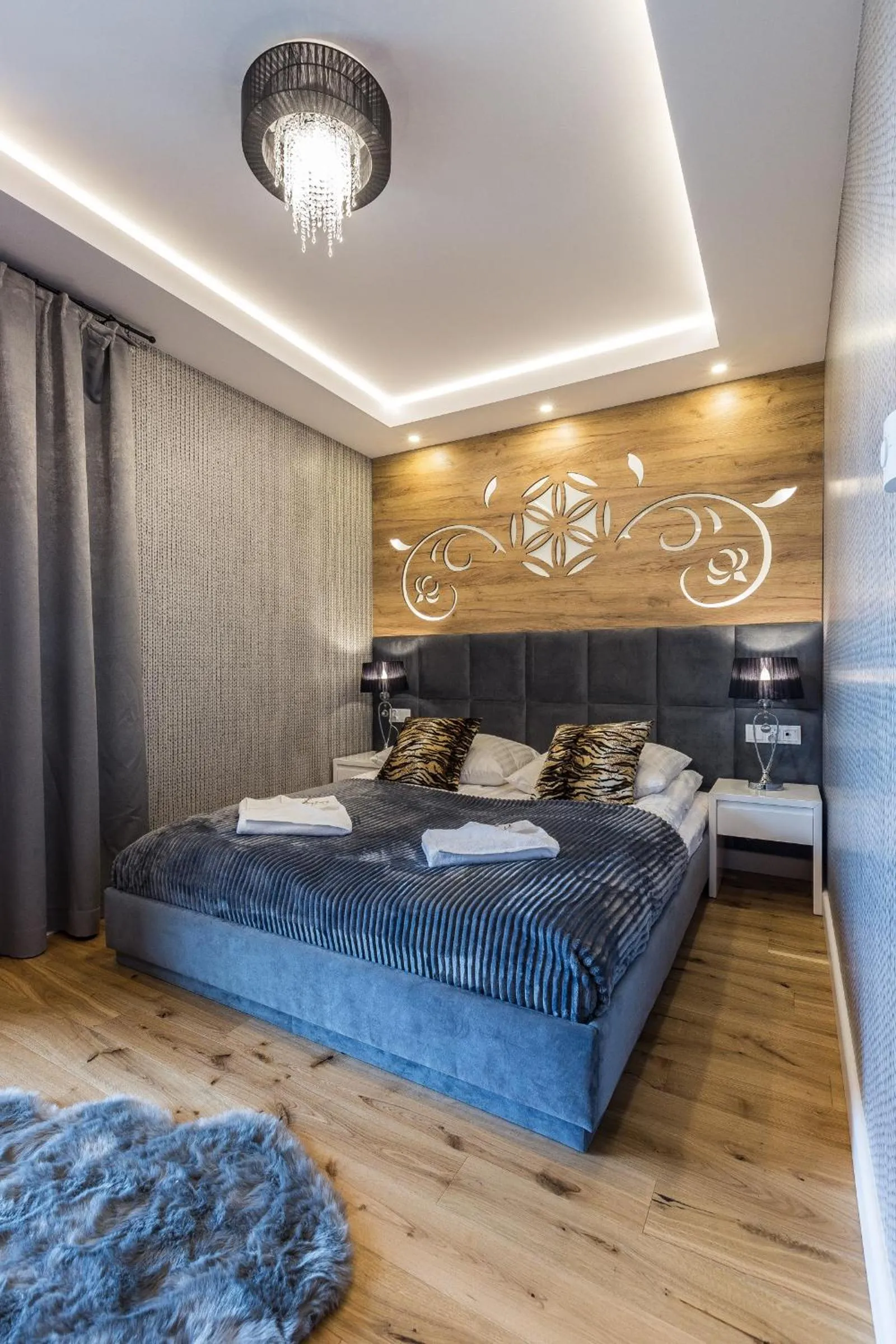 Bedroom, Bed in Aparthotel Góralski Spa & Restaurant