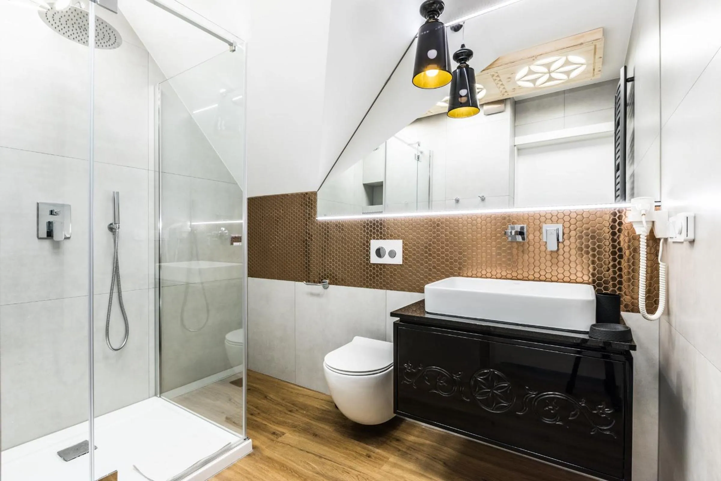 Bathroom in Aparthotel Góralski Spa & Restaurant