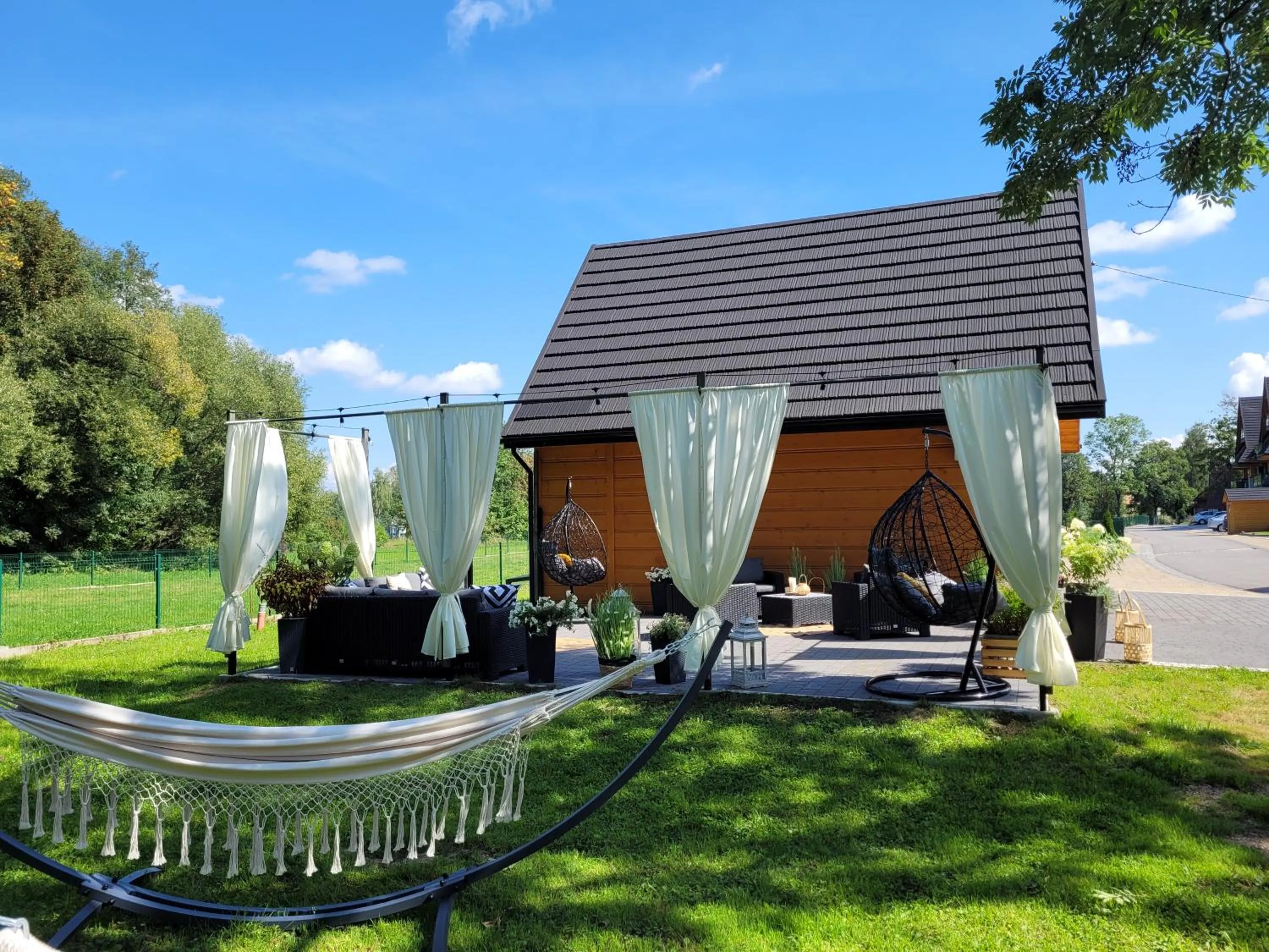 Garden view in Aparthotel Góralski Spa & Restaurant