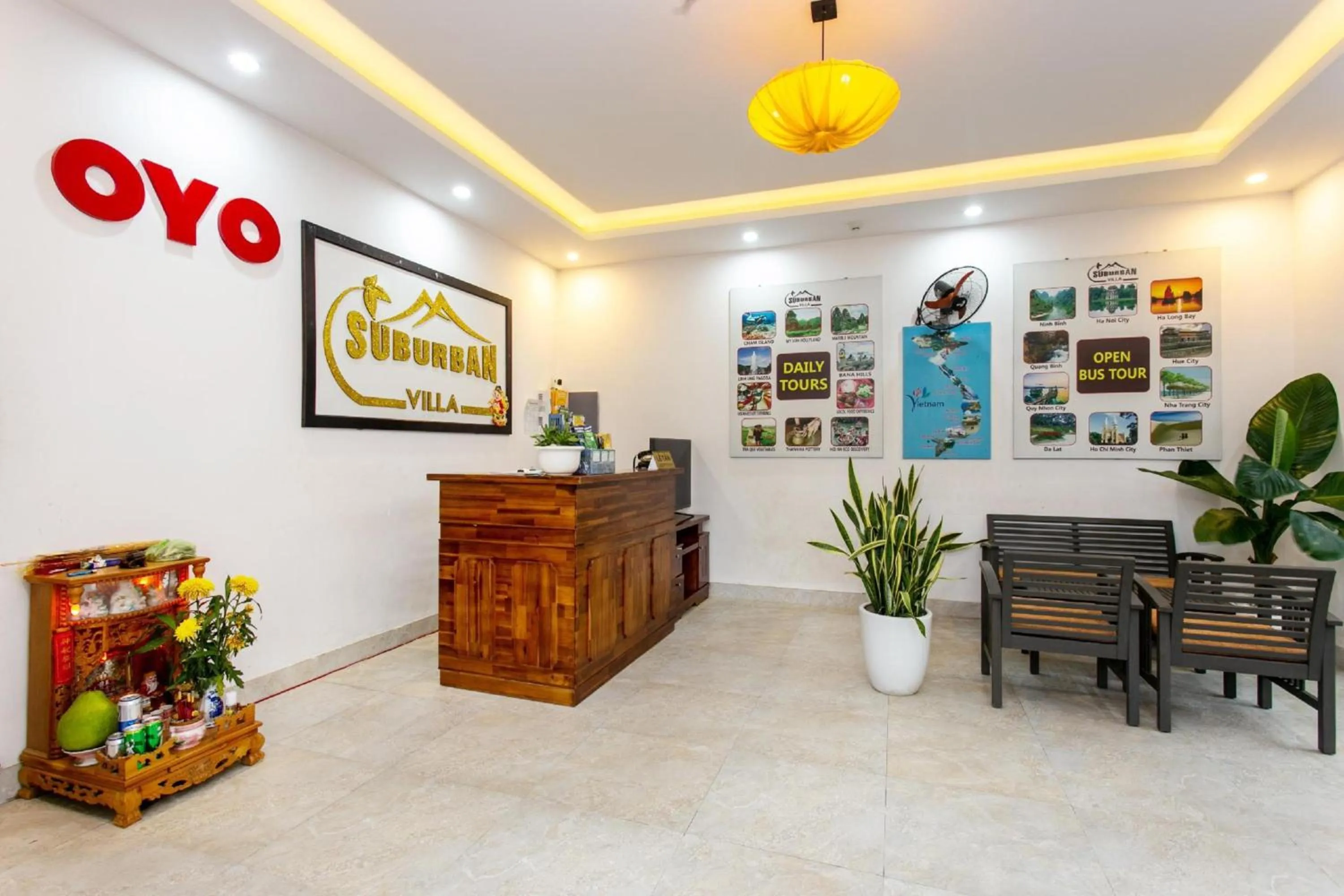 Lobby or reception in OYO 473 Suburban Villa