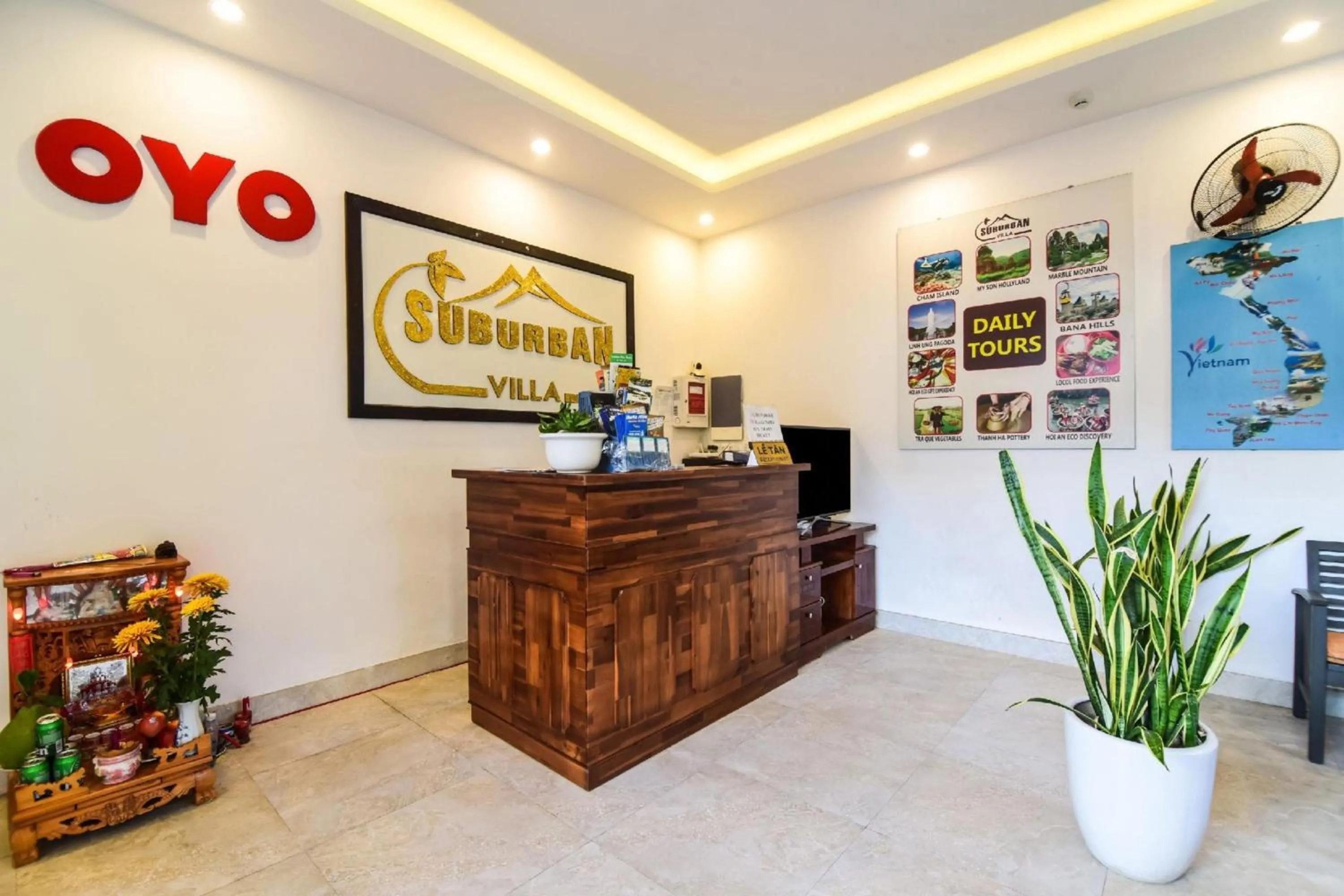 Lobby or reception in OYO 473 Suburban Villa
