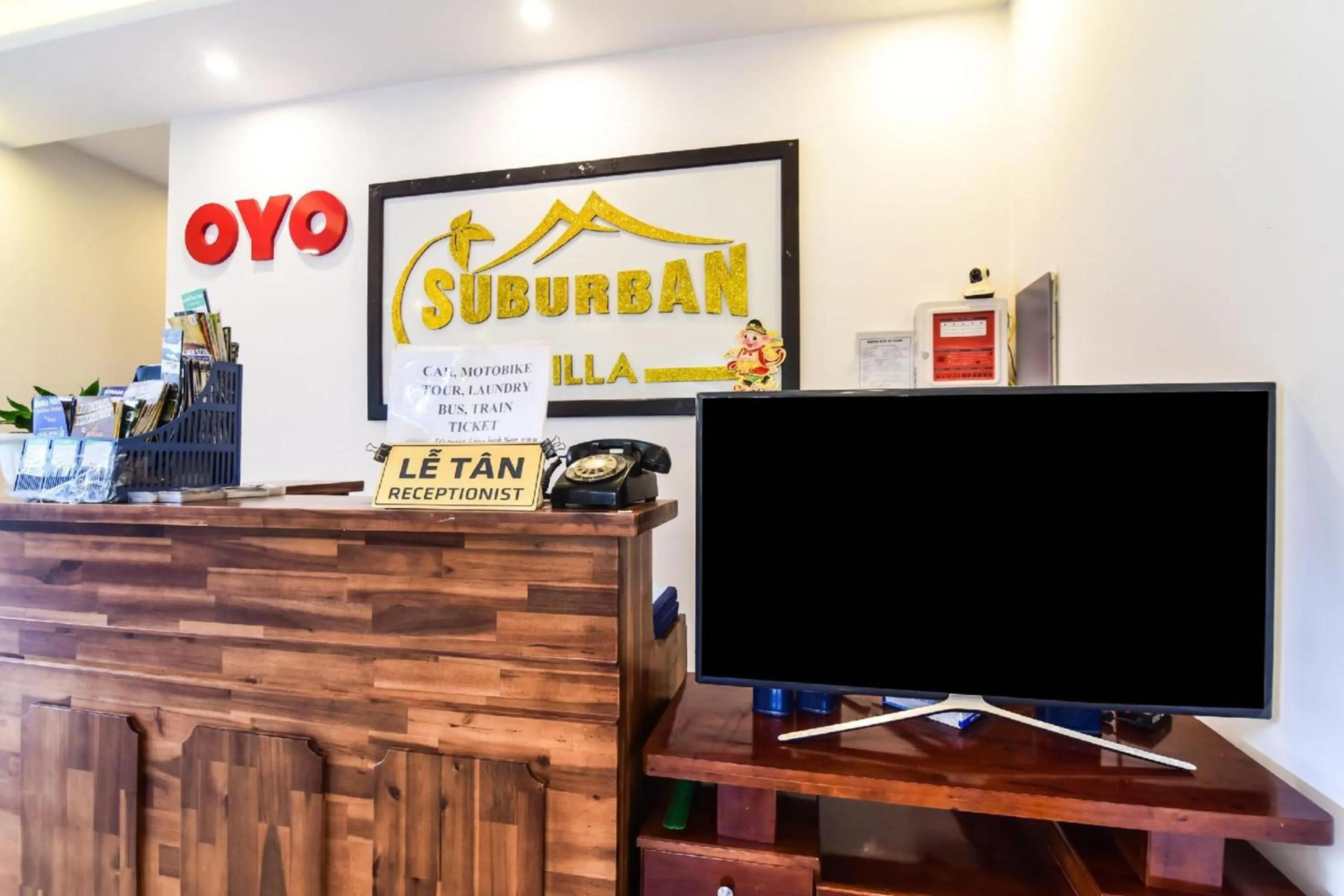 Lobby or reception in OYO 473 Suburban Villa