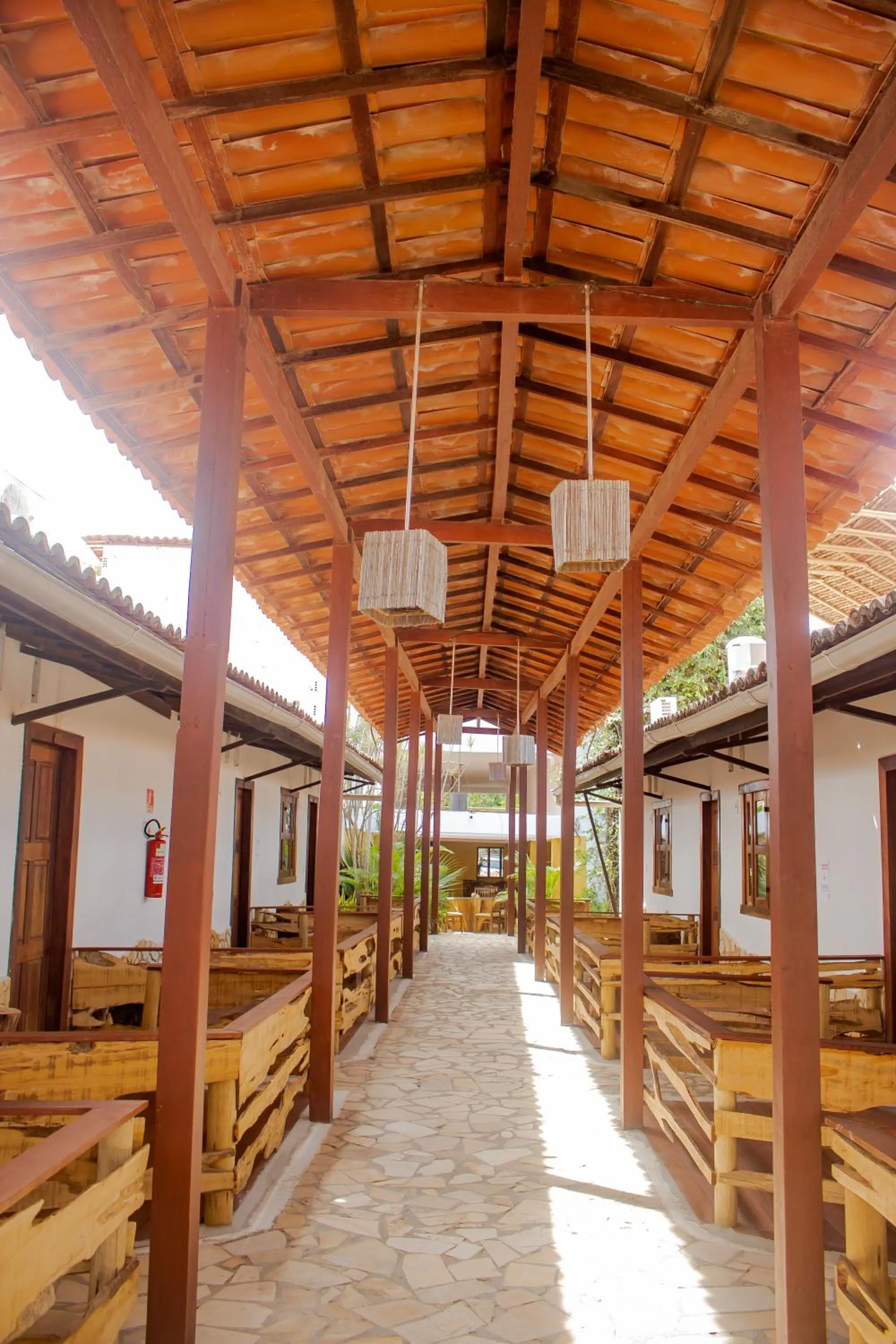 Patio in Jeri Village Hotel