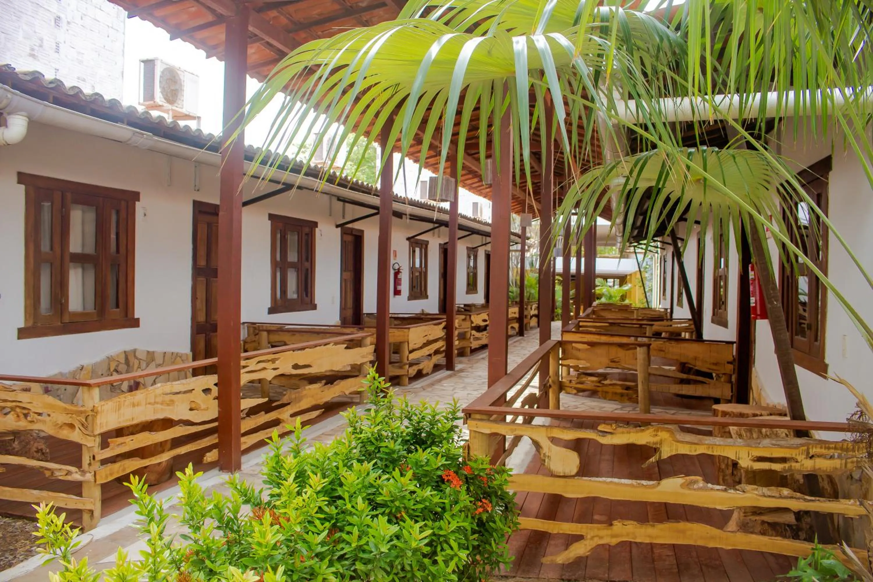 Patio in Jeri Village Hotel