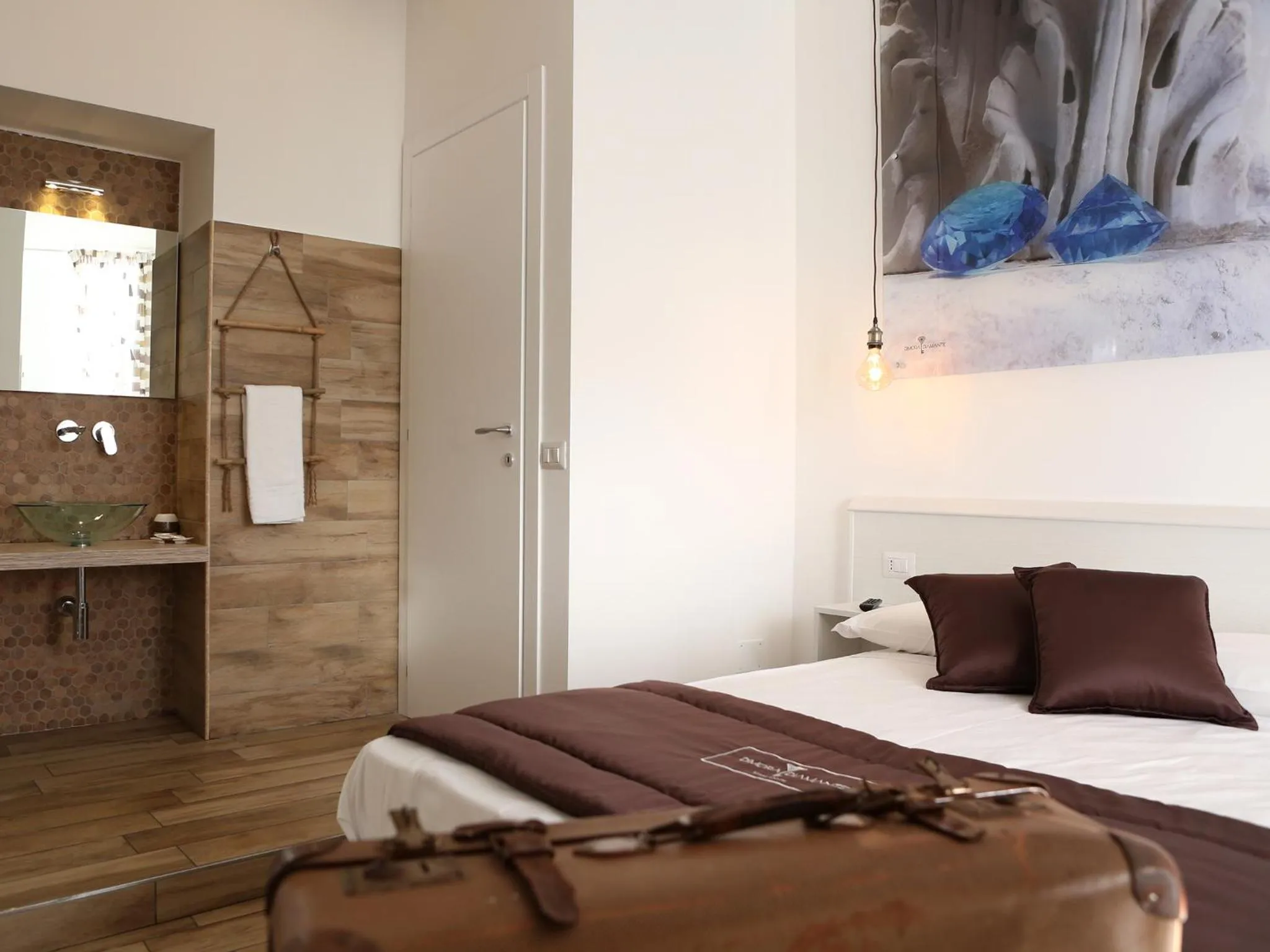 Bed in Dimora Diamante