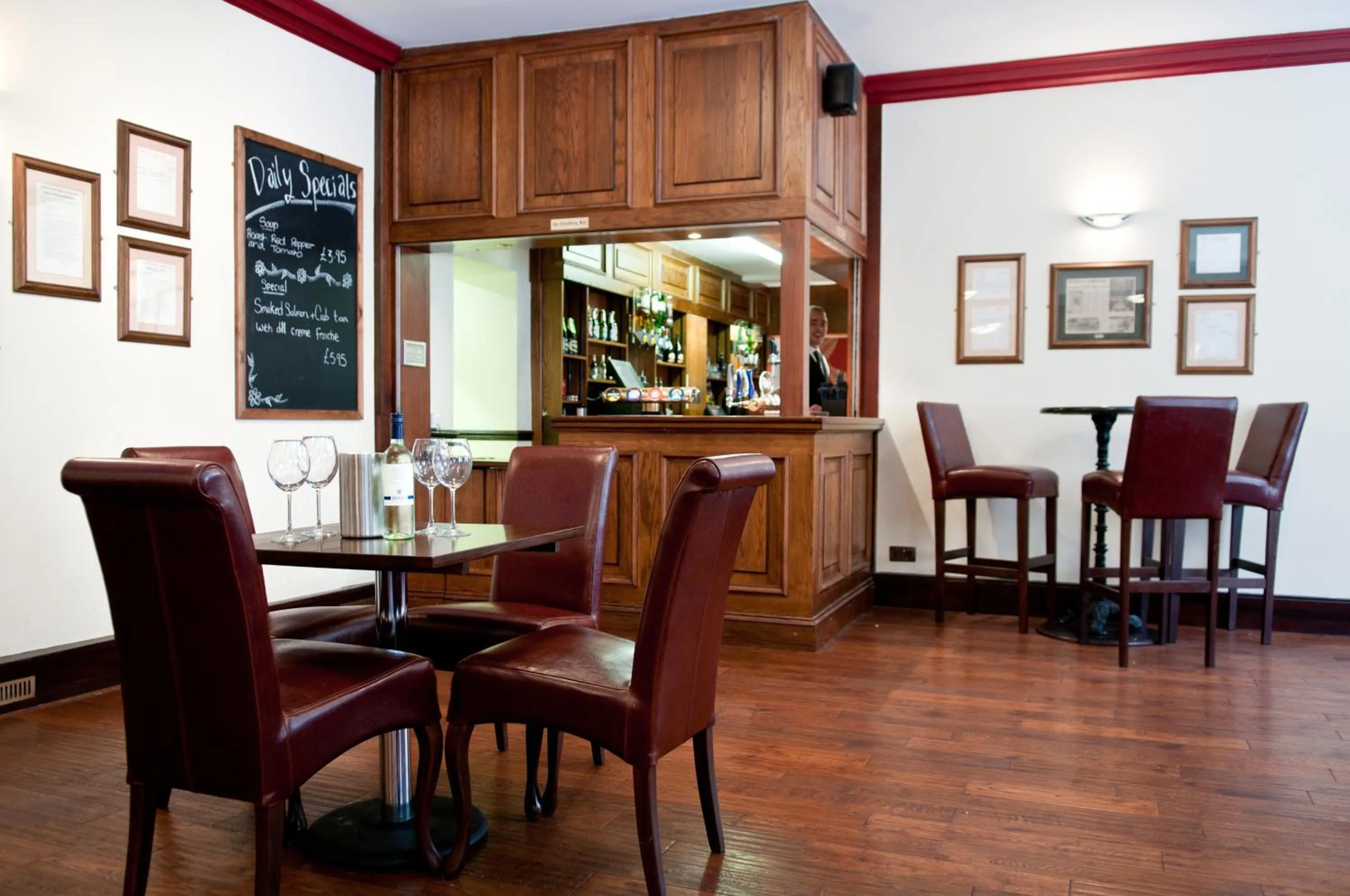 Lounge or bar in Wortley Hall Sheffield