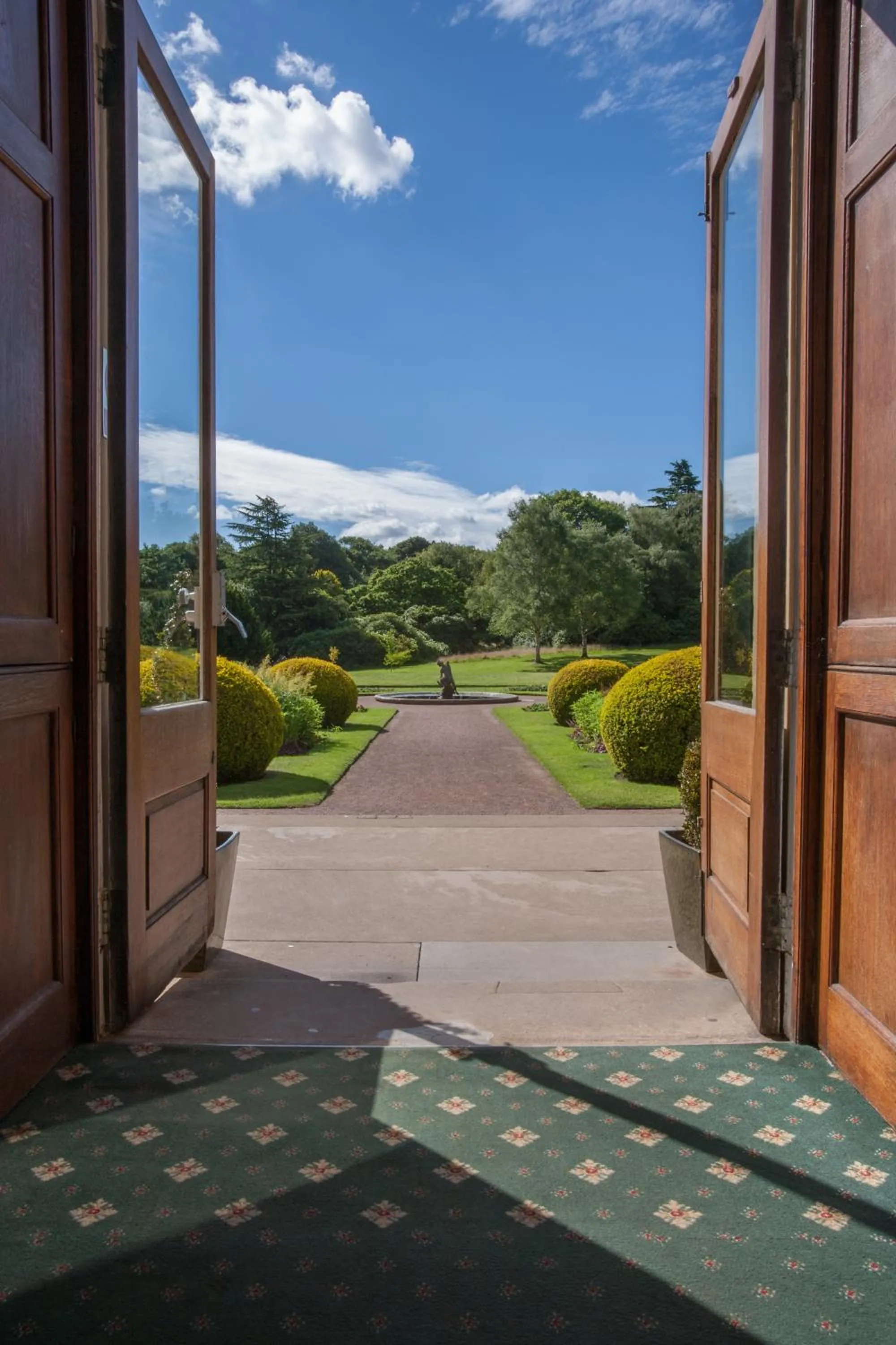 Mountain view in Wortley Hall Sheffield