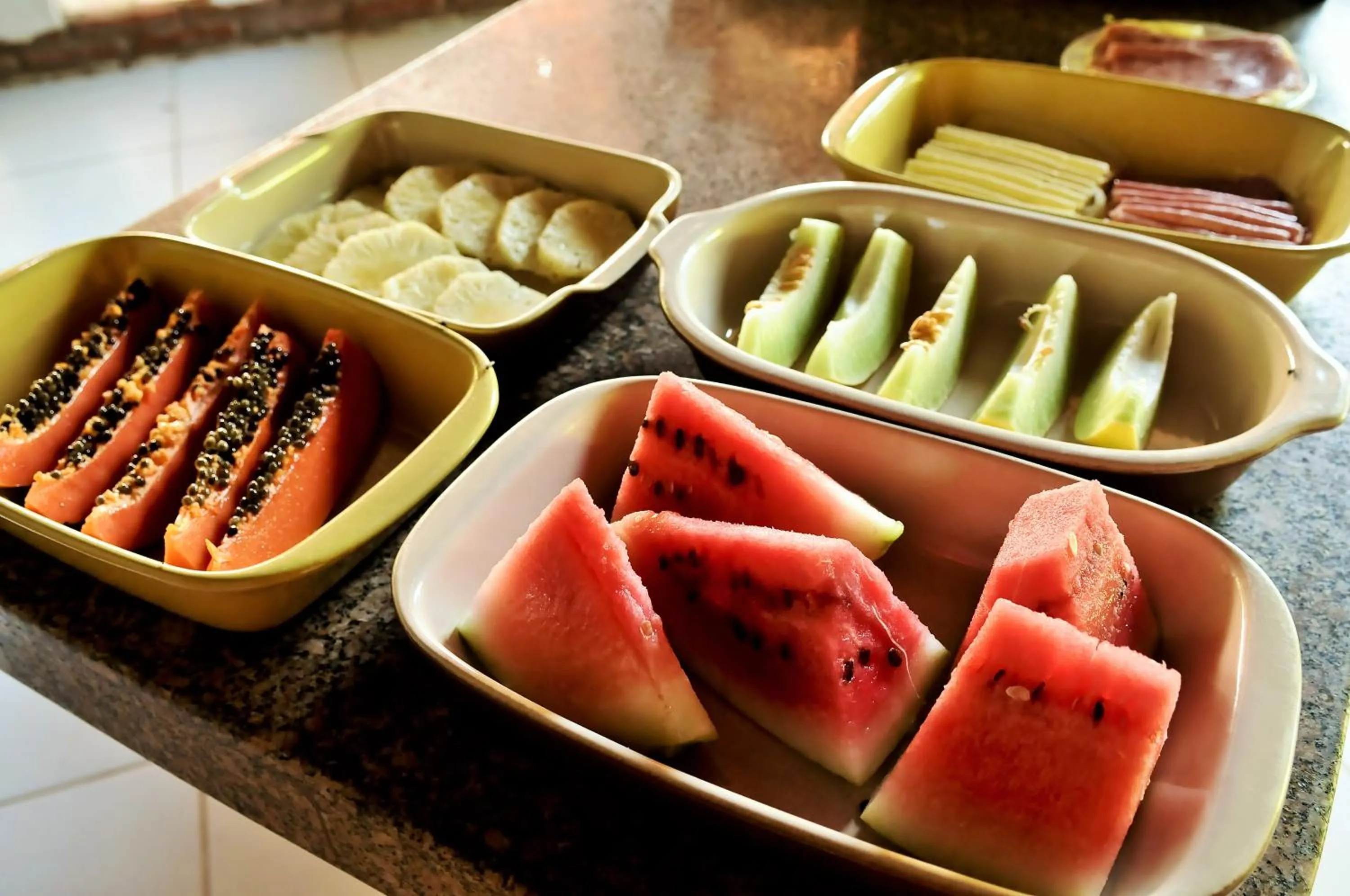 Breakfast in Pousada Casa Do Angelo