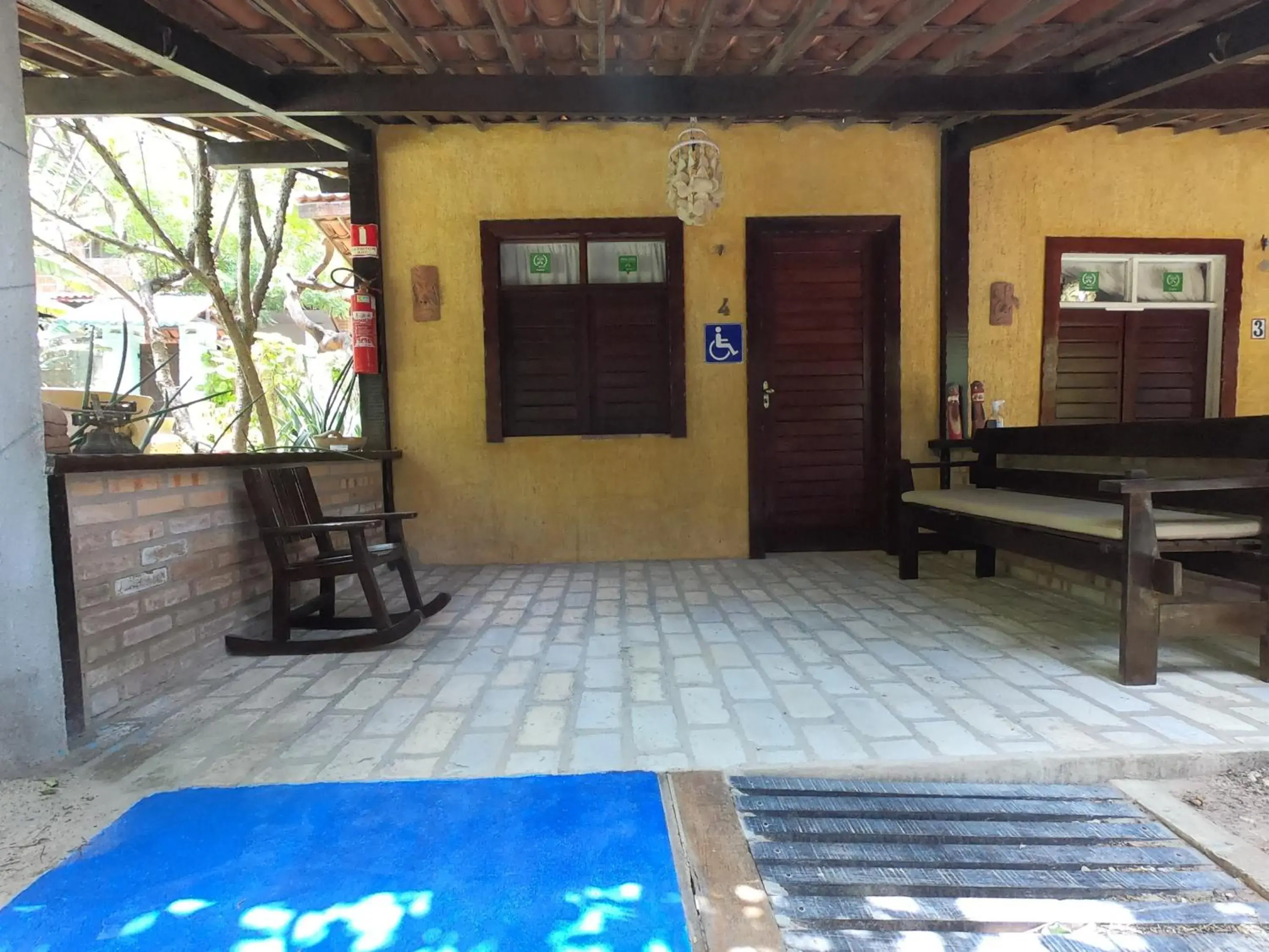 Family Room - Disability Access in Pousada Casa Do Angelo Family Room - Disability Access in Pousada Casa Do Angelo