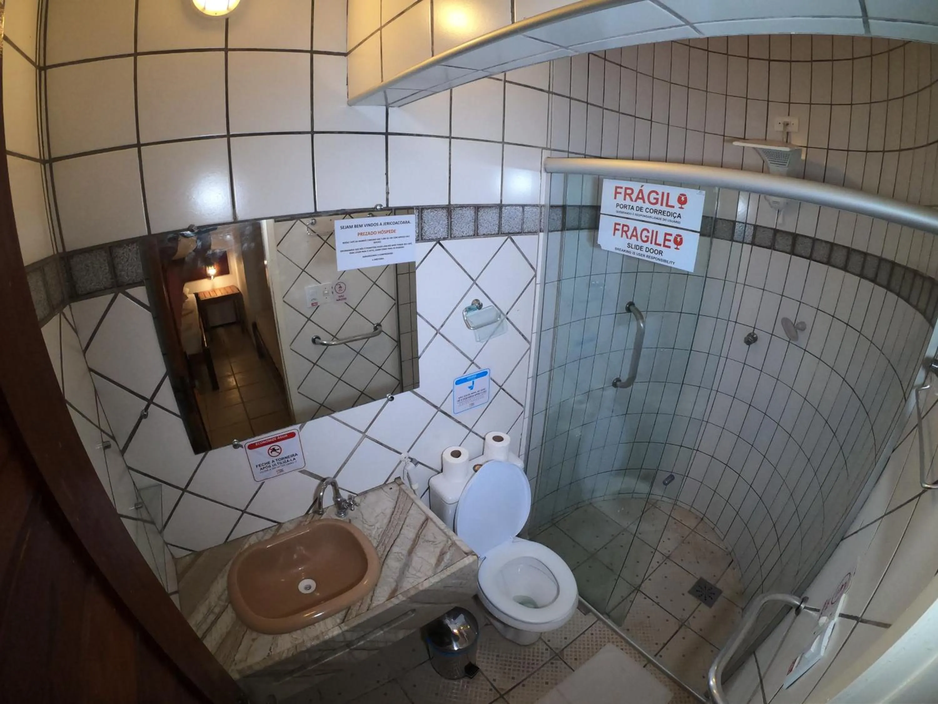 Bed in Pousada Casa Do Angelo