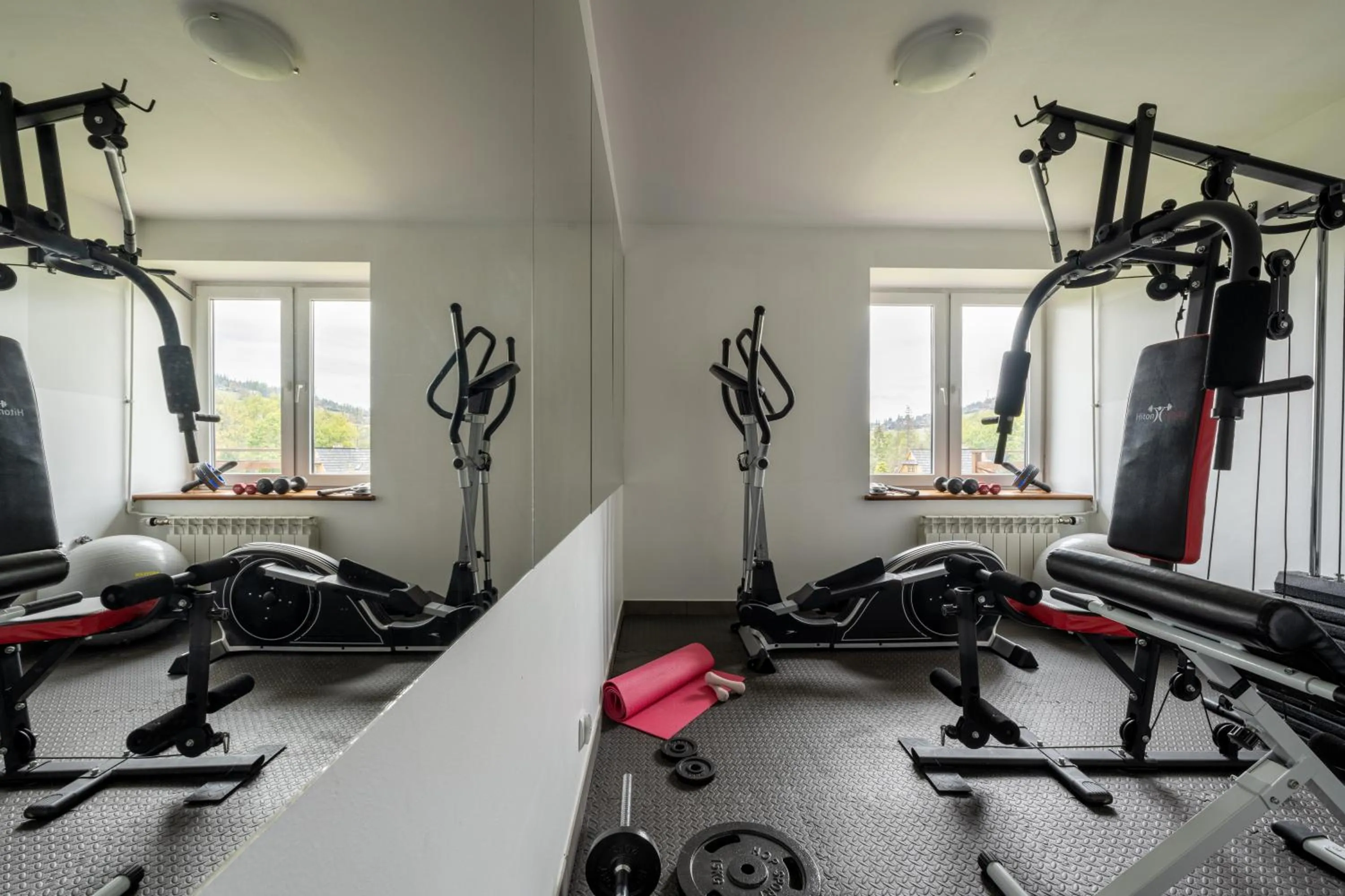 Fitness centre/facilities in Panorama Premium
