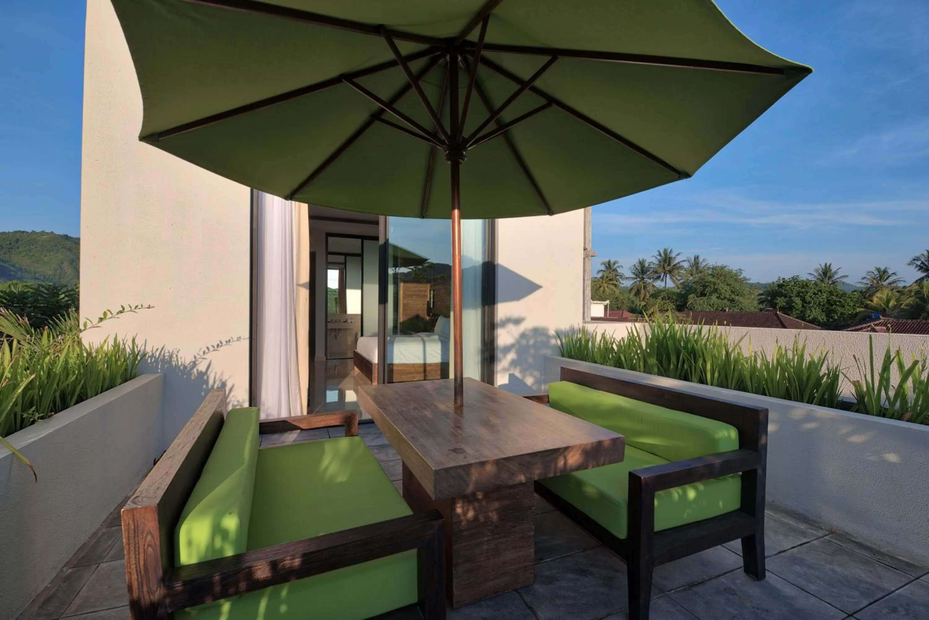 Balcony/Terrace in Kemangi Bed and Breakfast